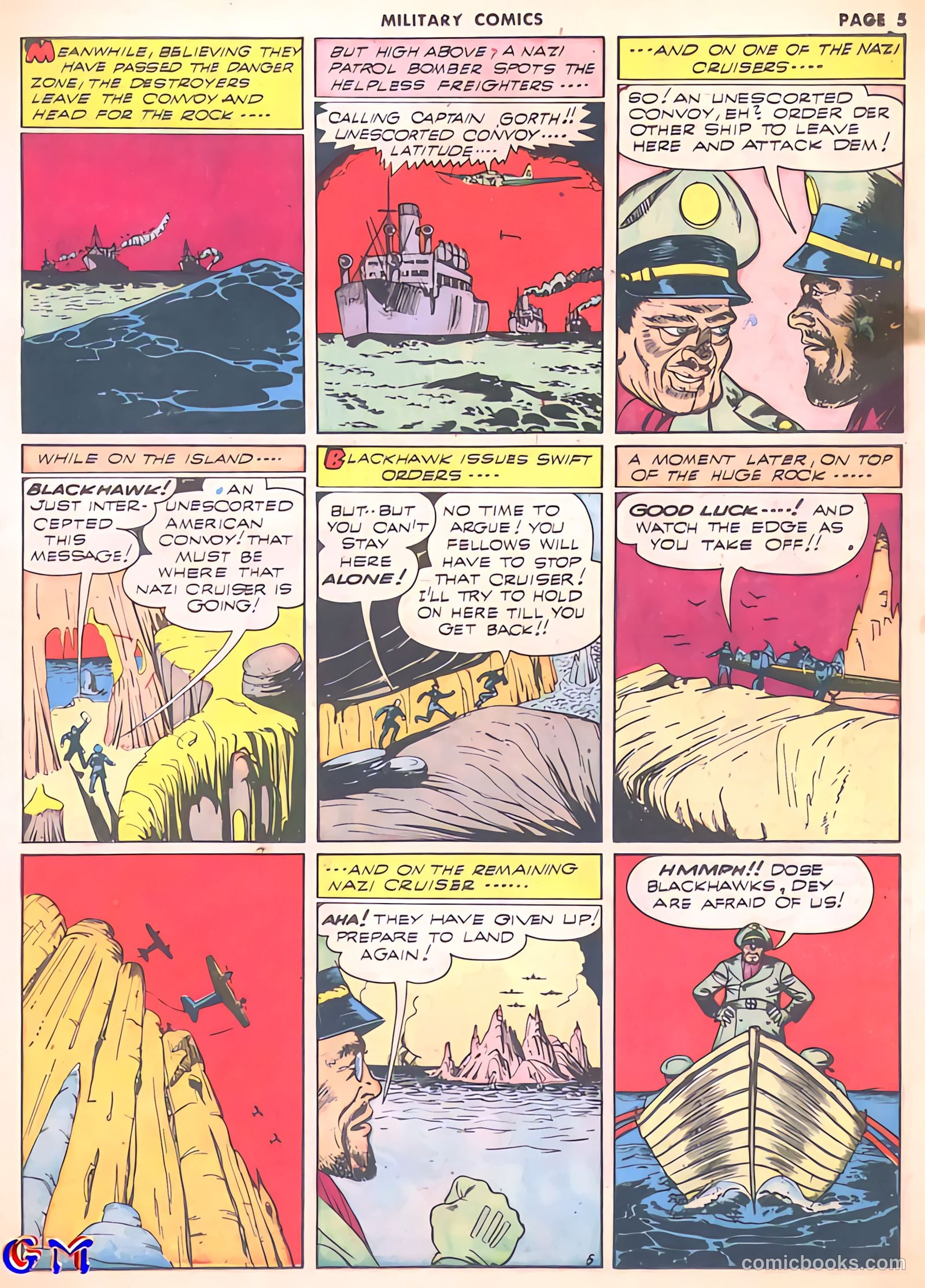 Military Comics #8 — page 7 of 68