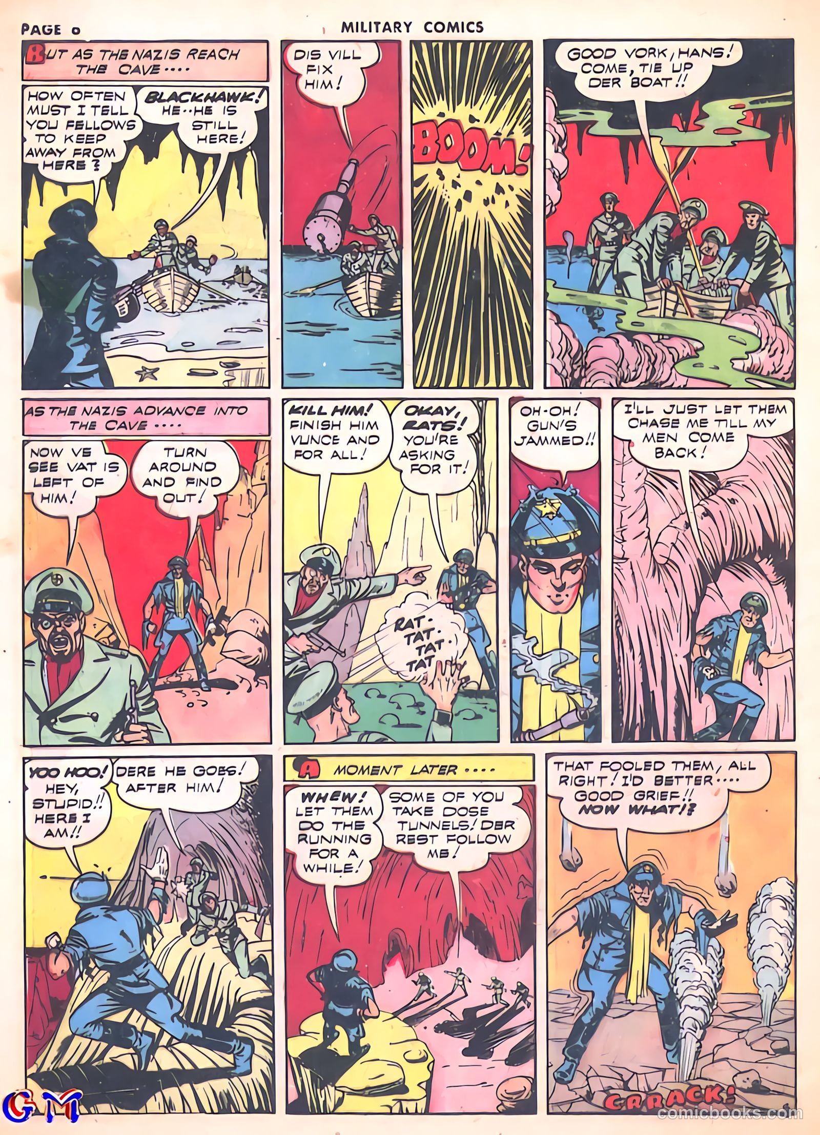 Military Comics #8 — page 8 of 68