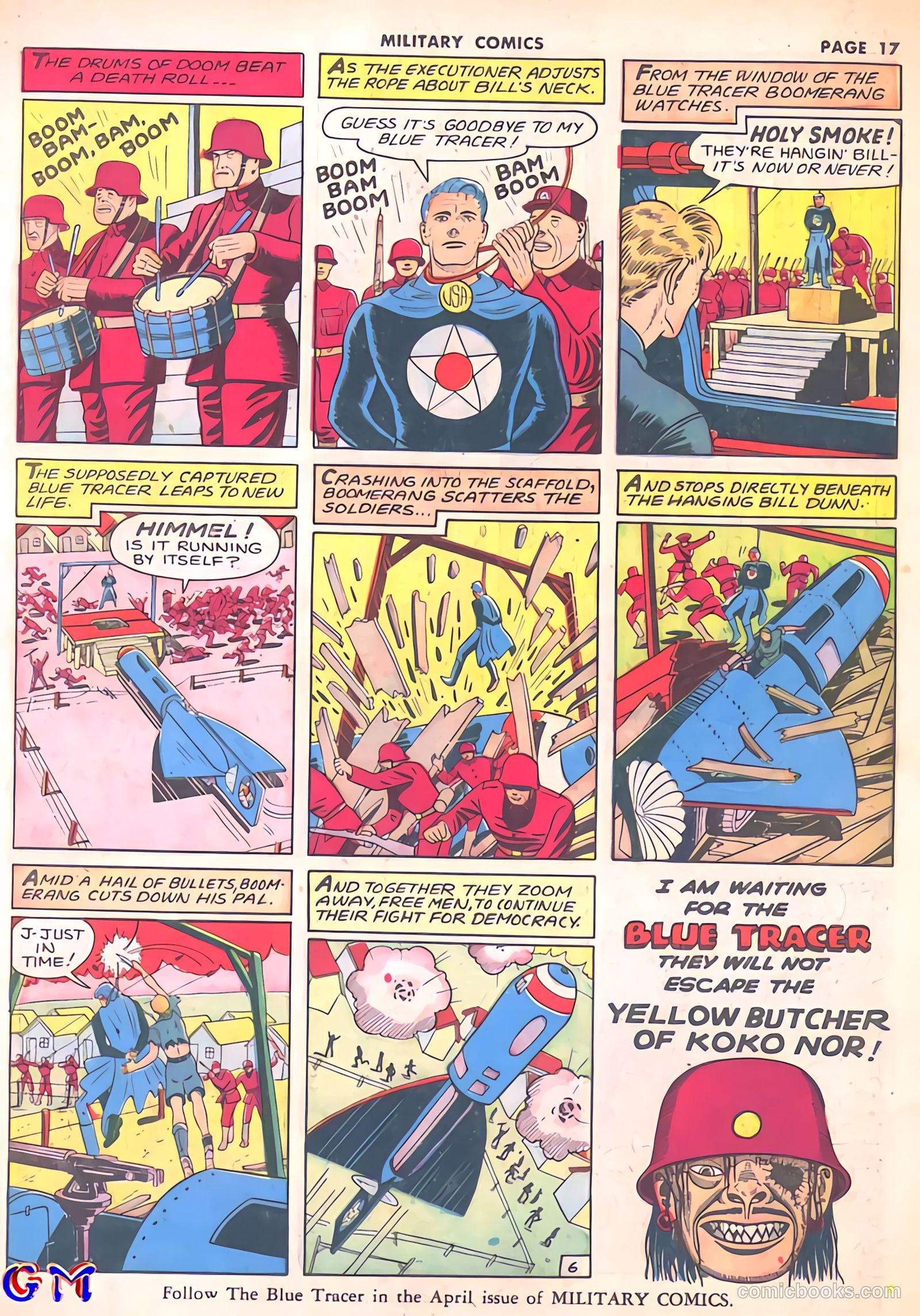 Military Comics #8 — page 19 of 68