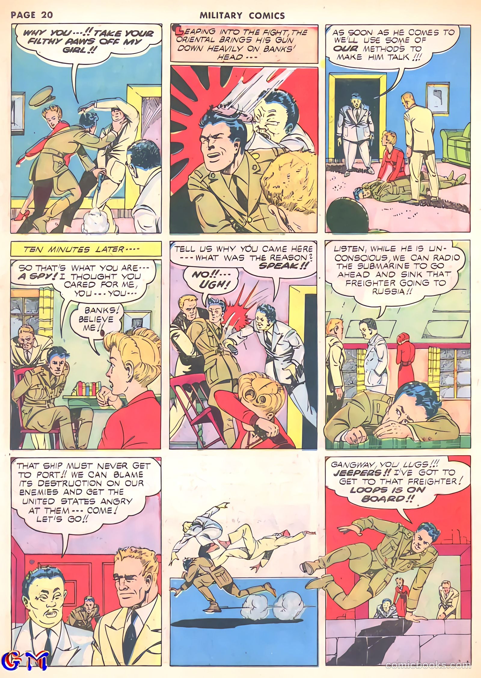 Military Comics #8 — page 22 of 68