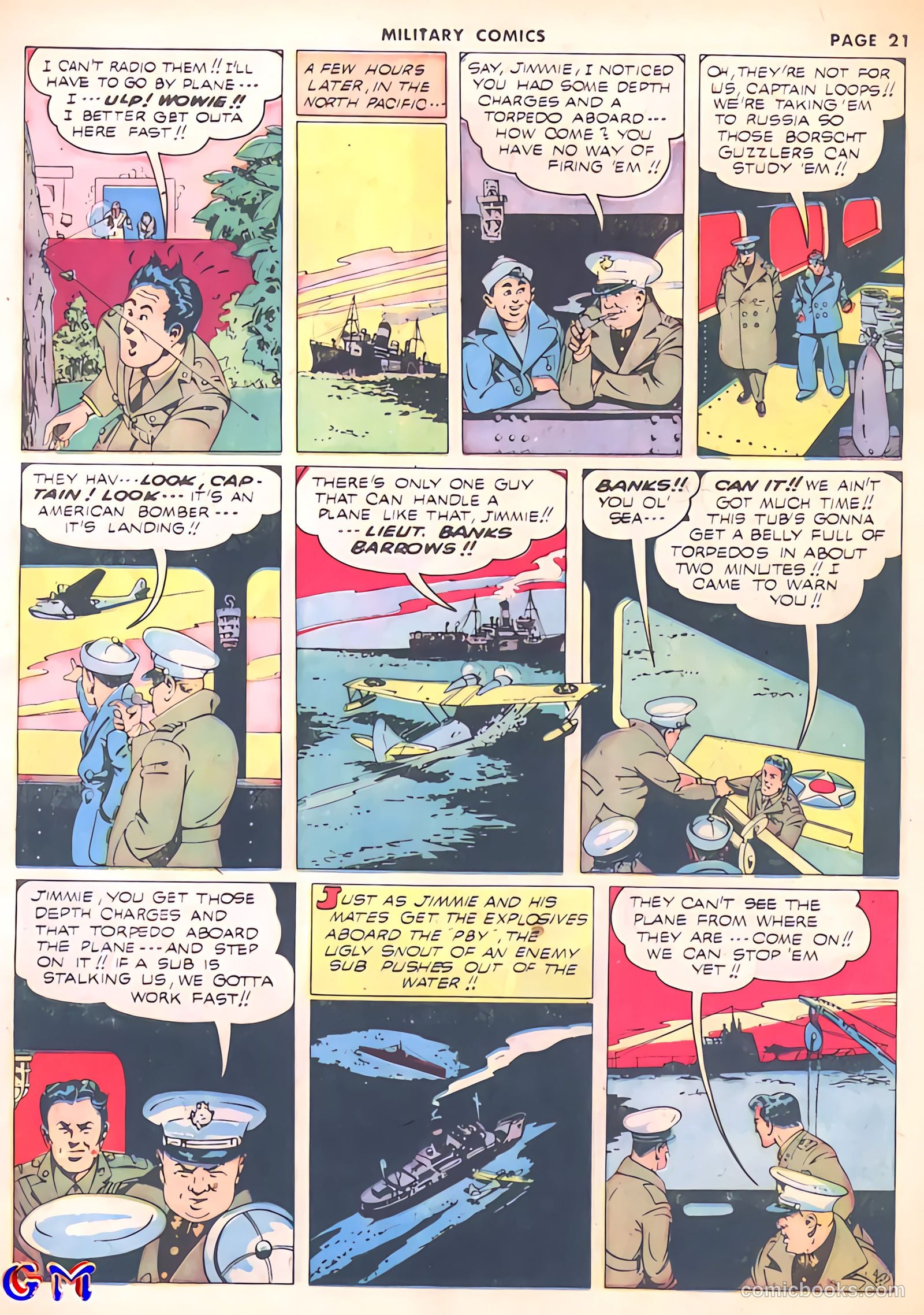 Military Comics #8 — page 23 of 68
