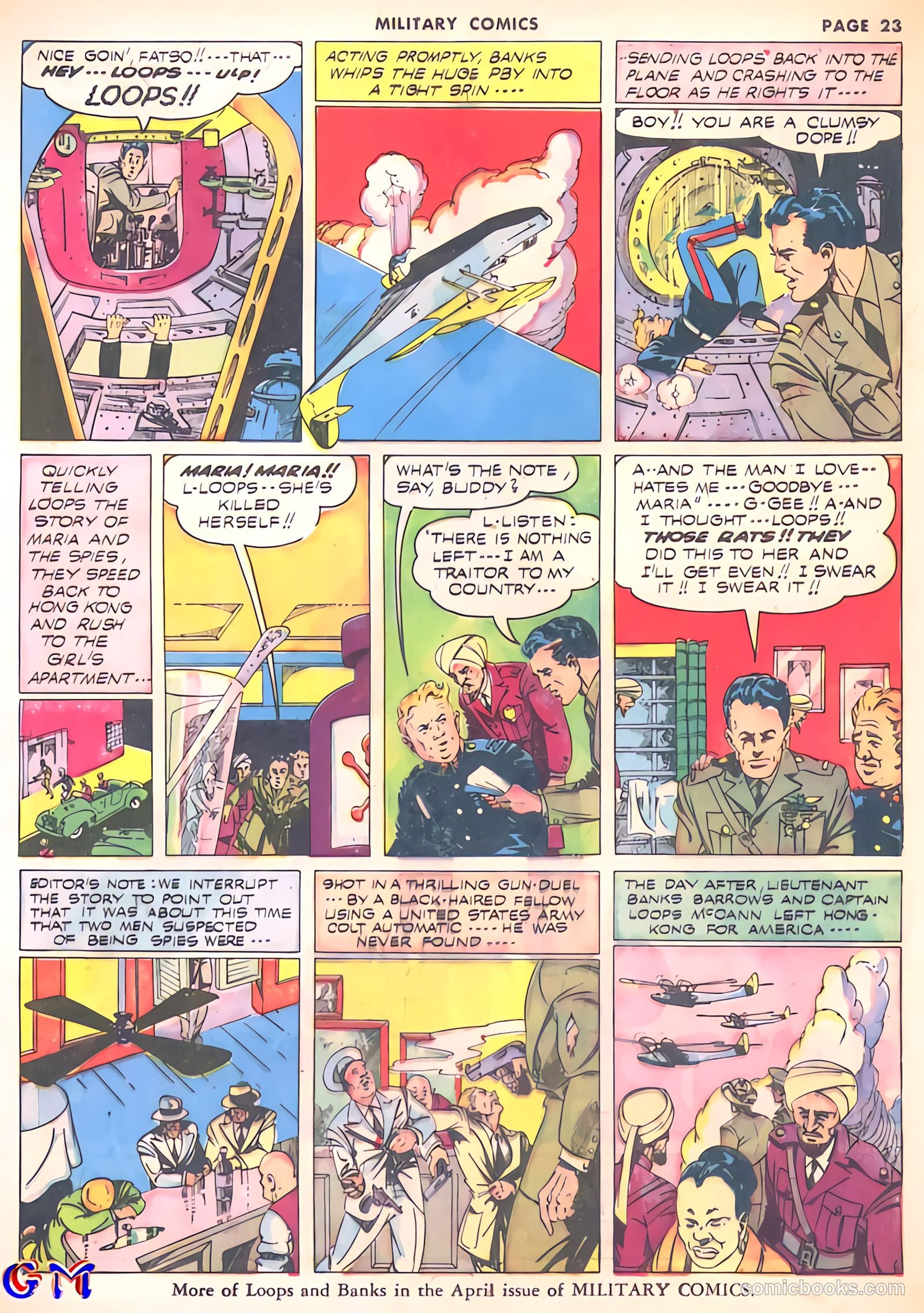Military Comics #8 — page 25 of 68