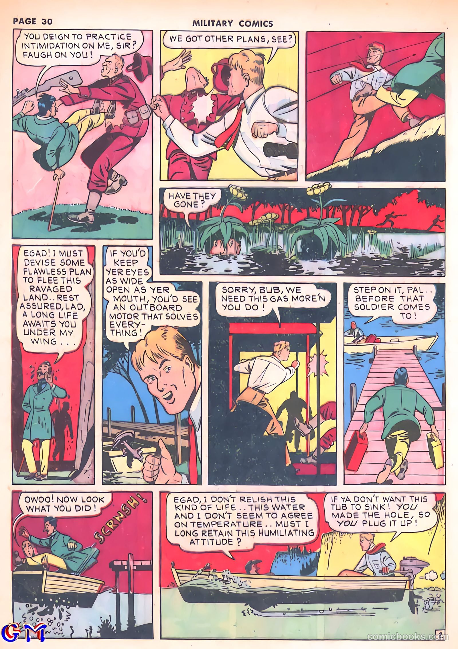 Military Comics #8 — page 32 of 68