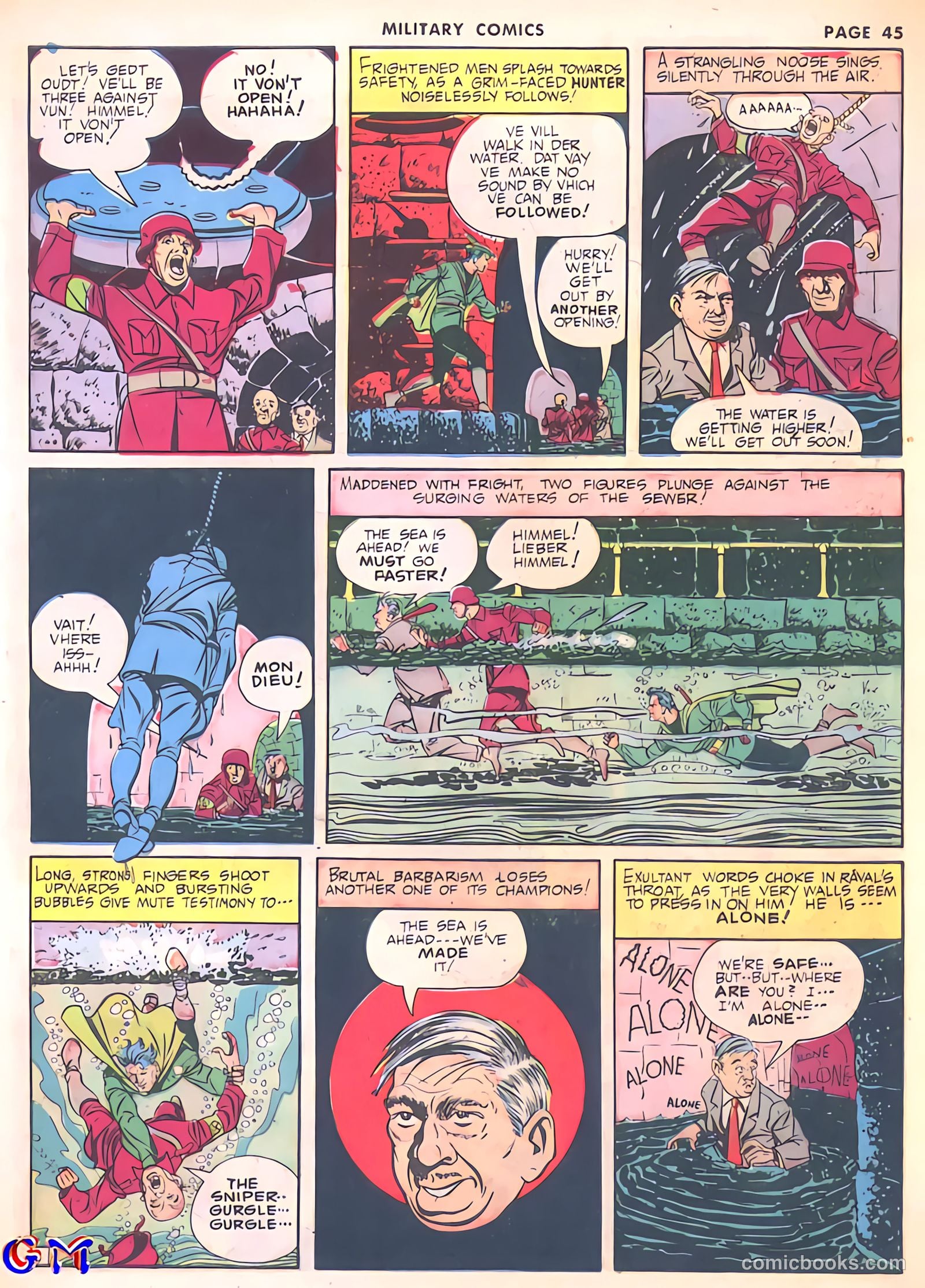 Military Comics #8 — page 47 of 68
