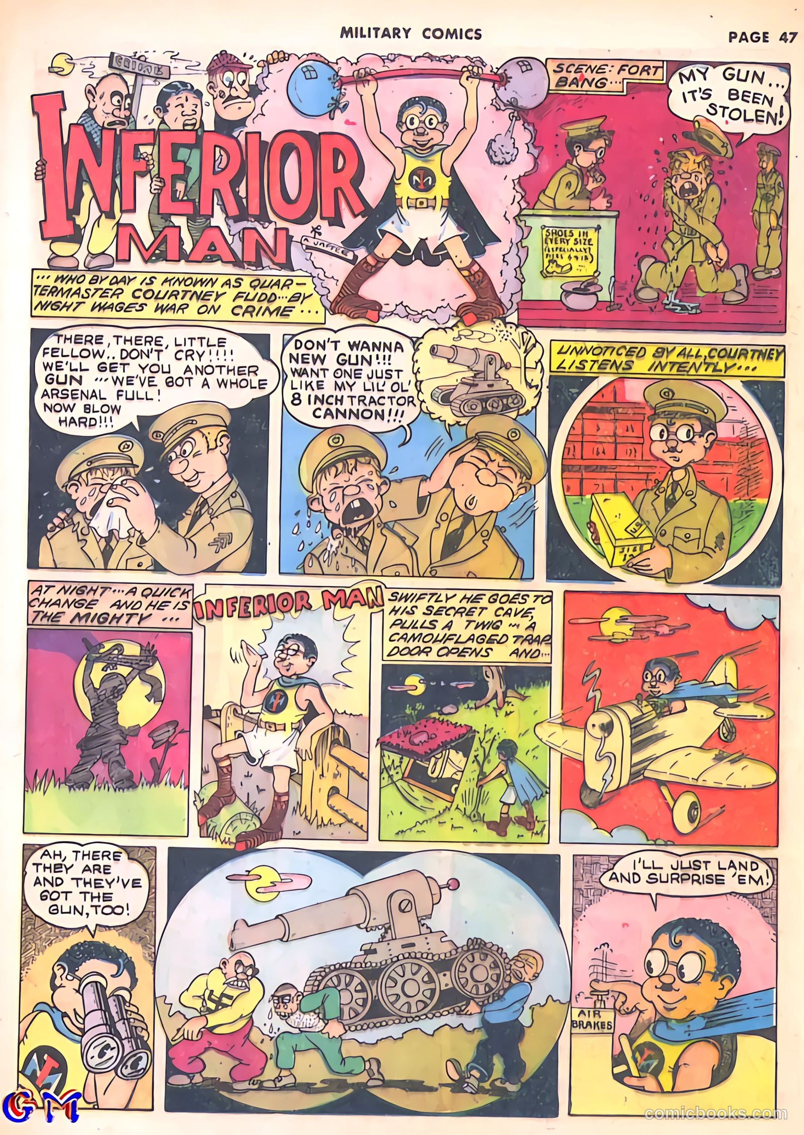 Military Comics #8 — page 49 of 68