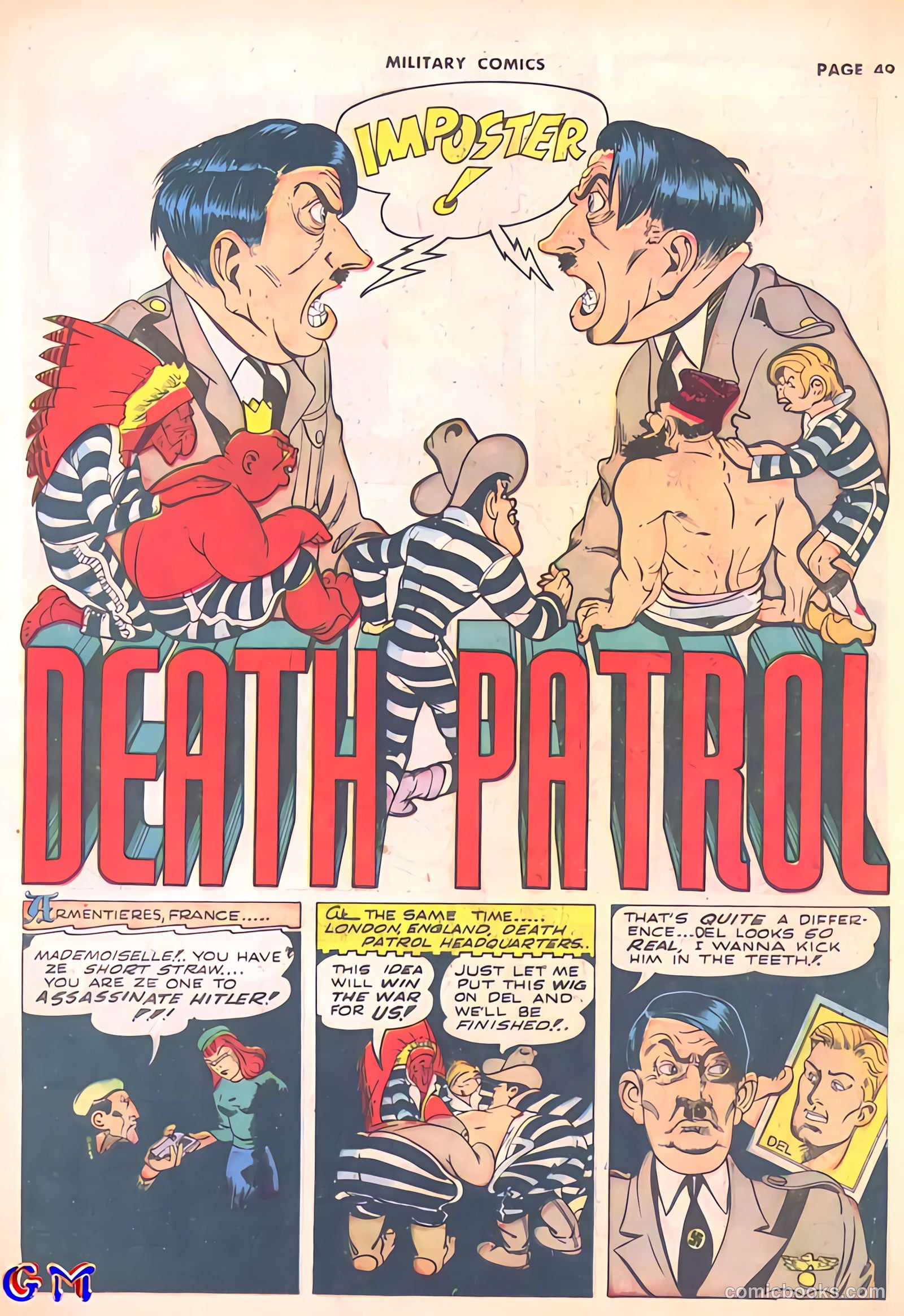 Military Comics #8 — page 51 of 68