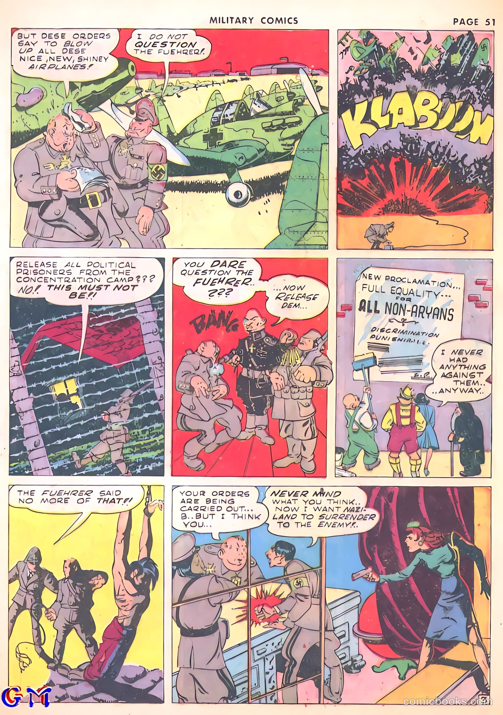 Military Comics #8 — page 53 of 68