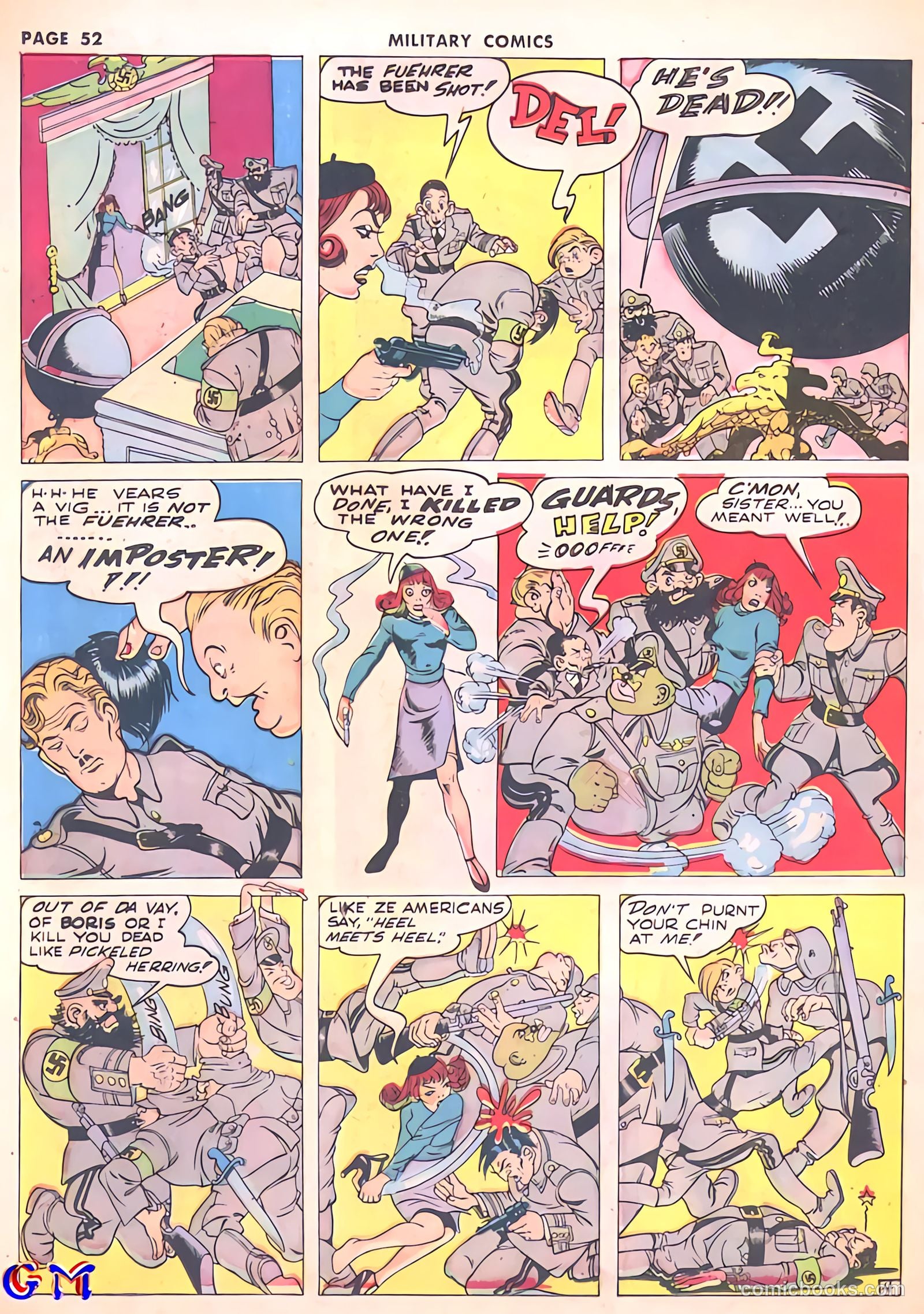 Military Comics #8 — page 54 of 68