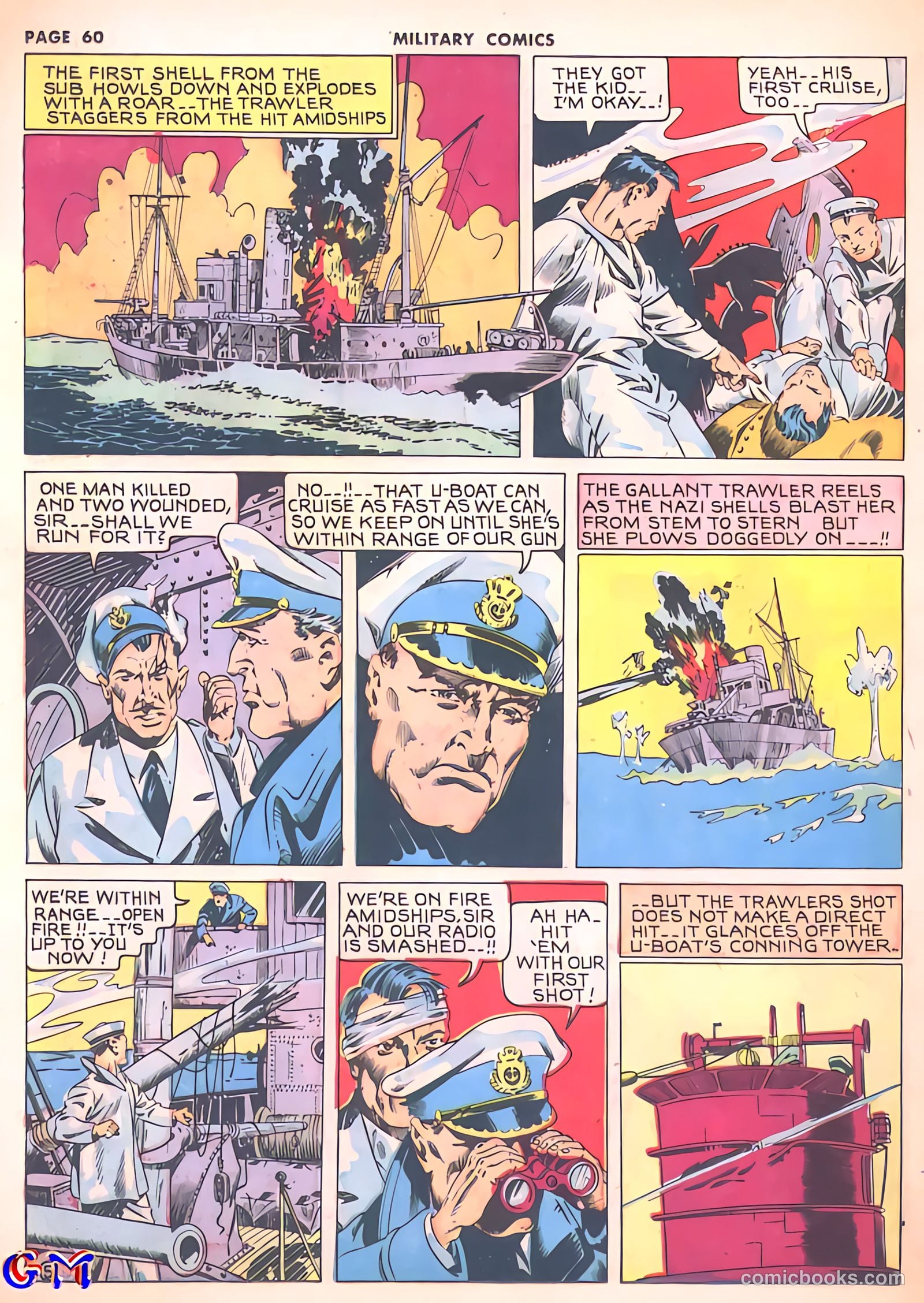 Military Comics #8 — page 62 of 68