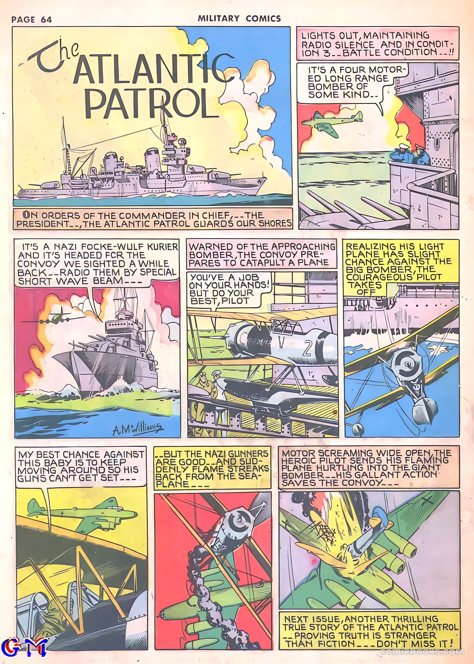 Military Comics #8 — page 66 of 68