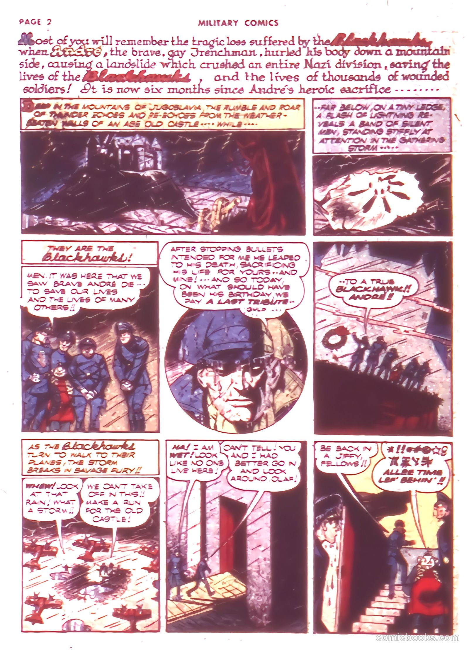 Military Comics #9 — page 4 of 68