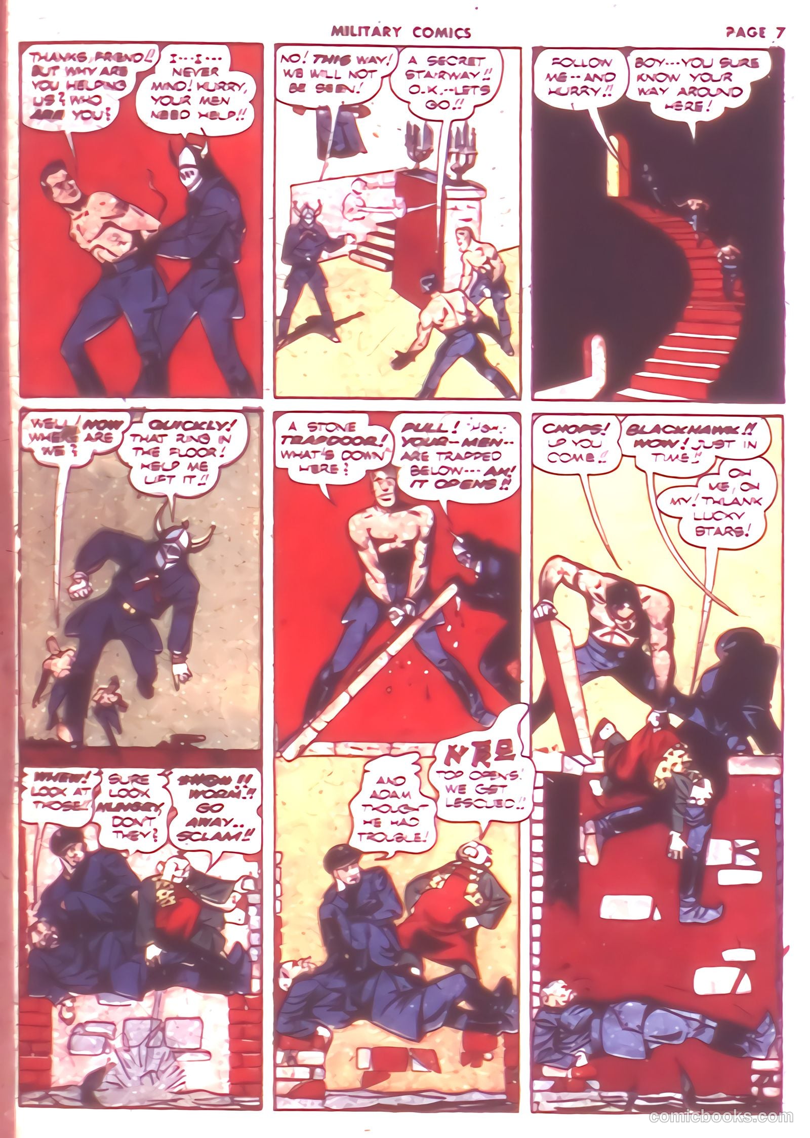 Military Comics #9 — page 9 of 68