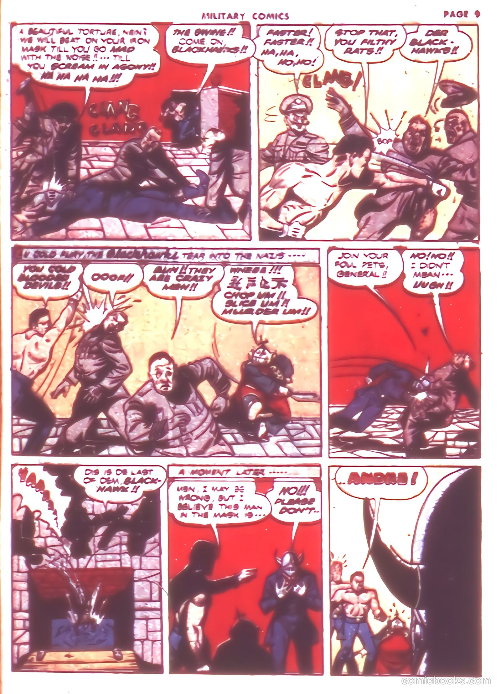 Military Comics #9 — page 11 of 68