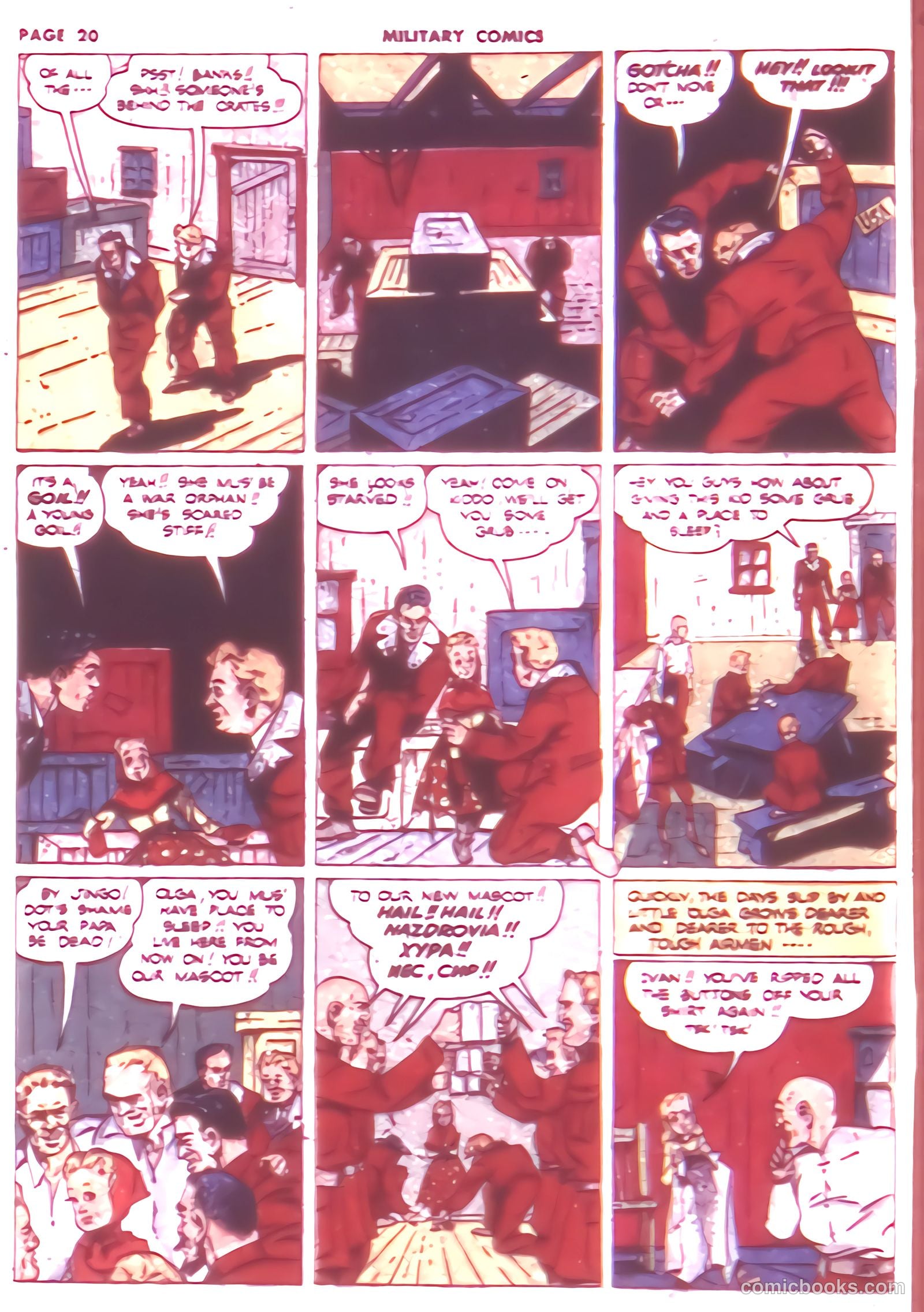 Military Comics #9 — page 22 of 68
