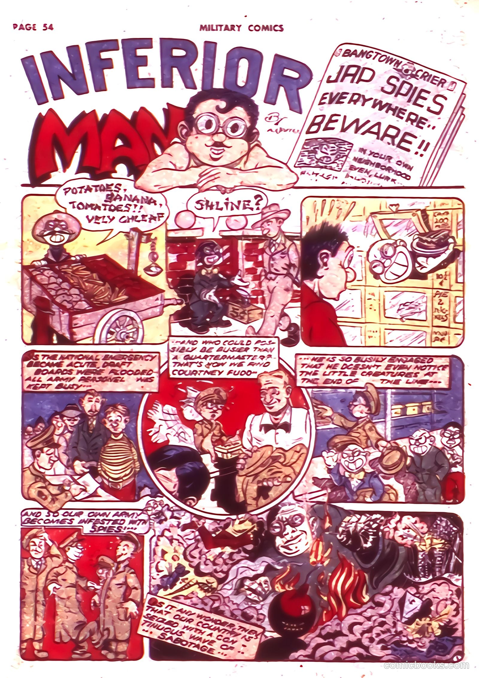 Military Comics #9 — page 56 of 68