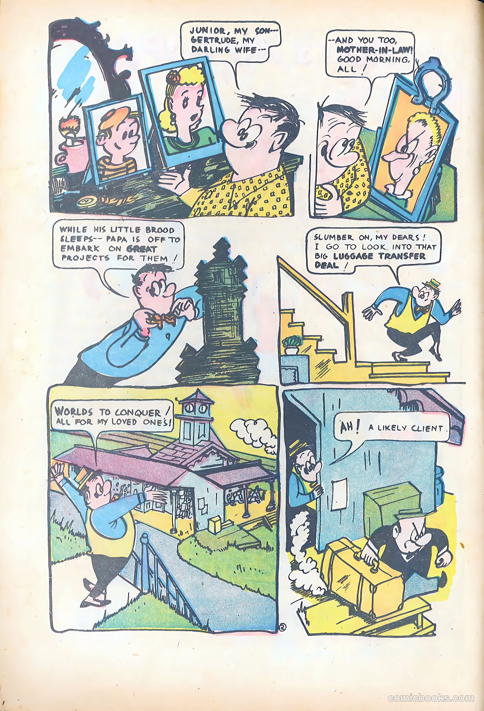 Milt Gross Funnies #1 — page 4 of 52