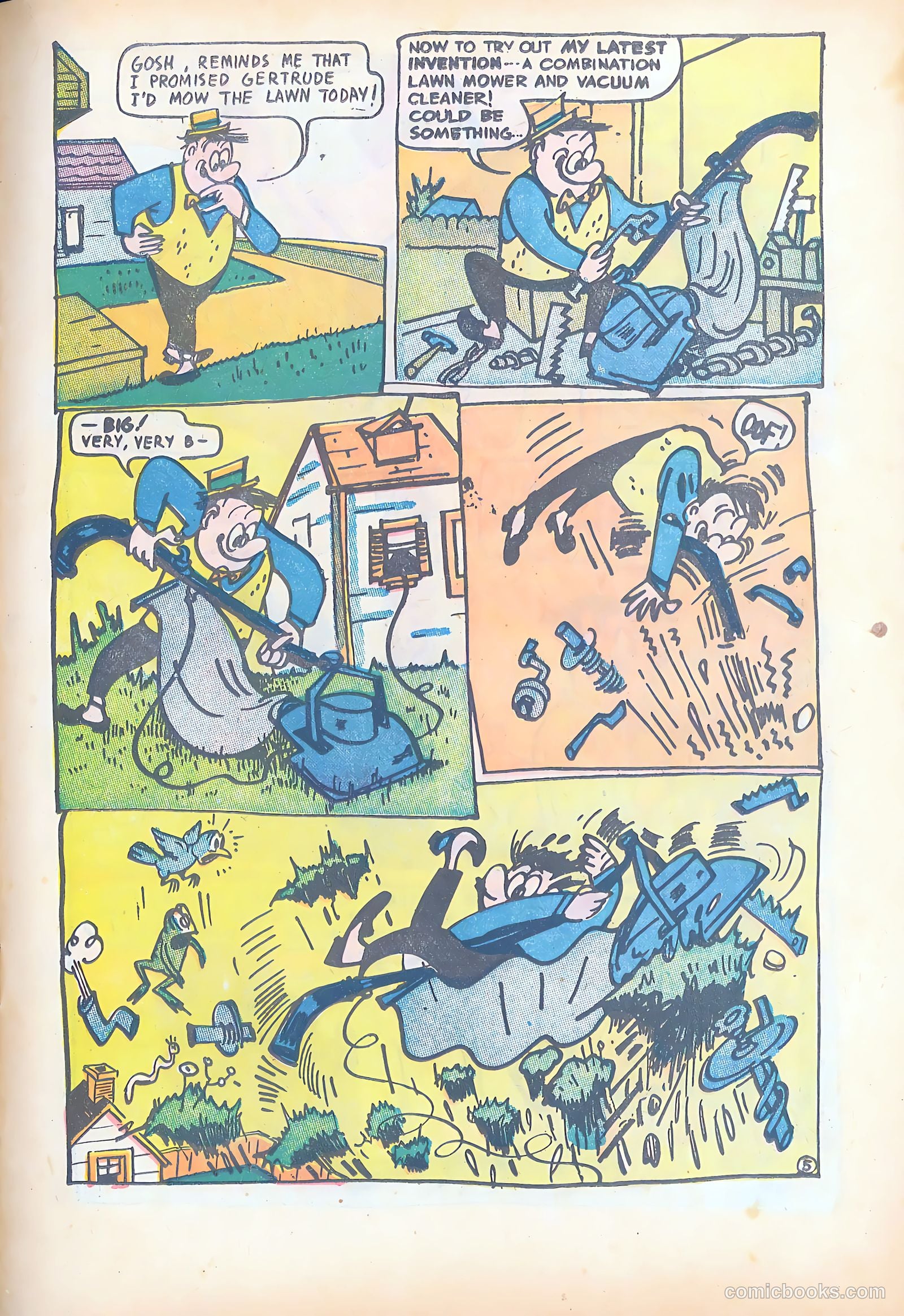 Milt Gross Funnies #1 — page 7 of 52