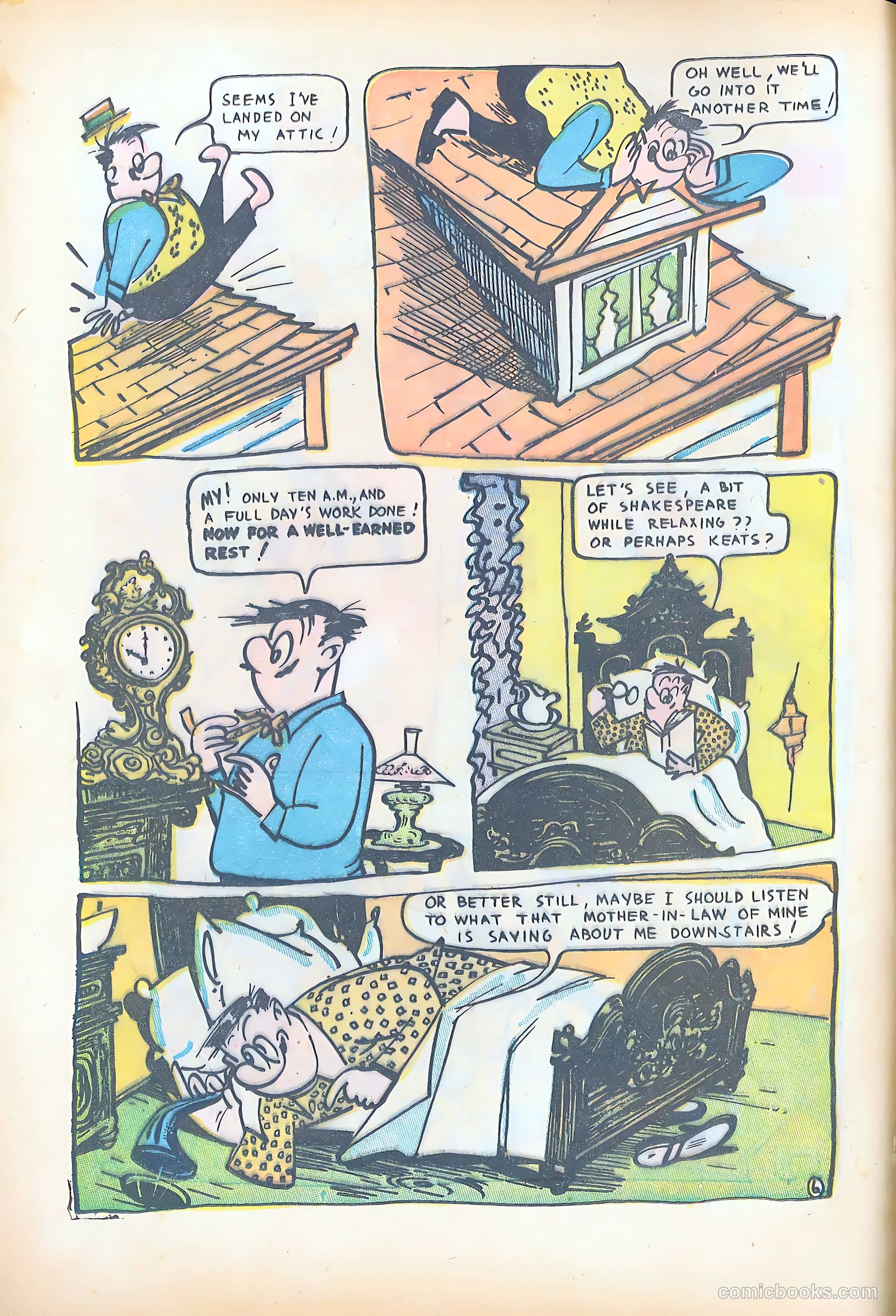 Milt Gross Funnies #1 — page 8 of 52