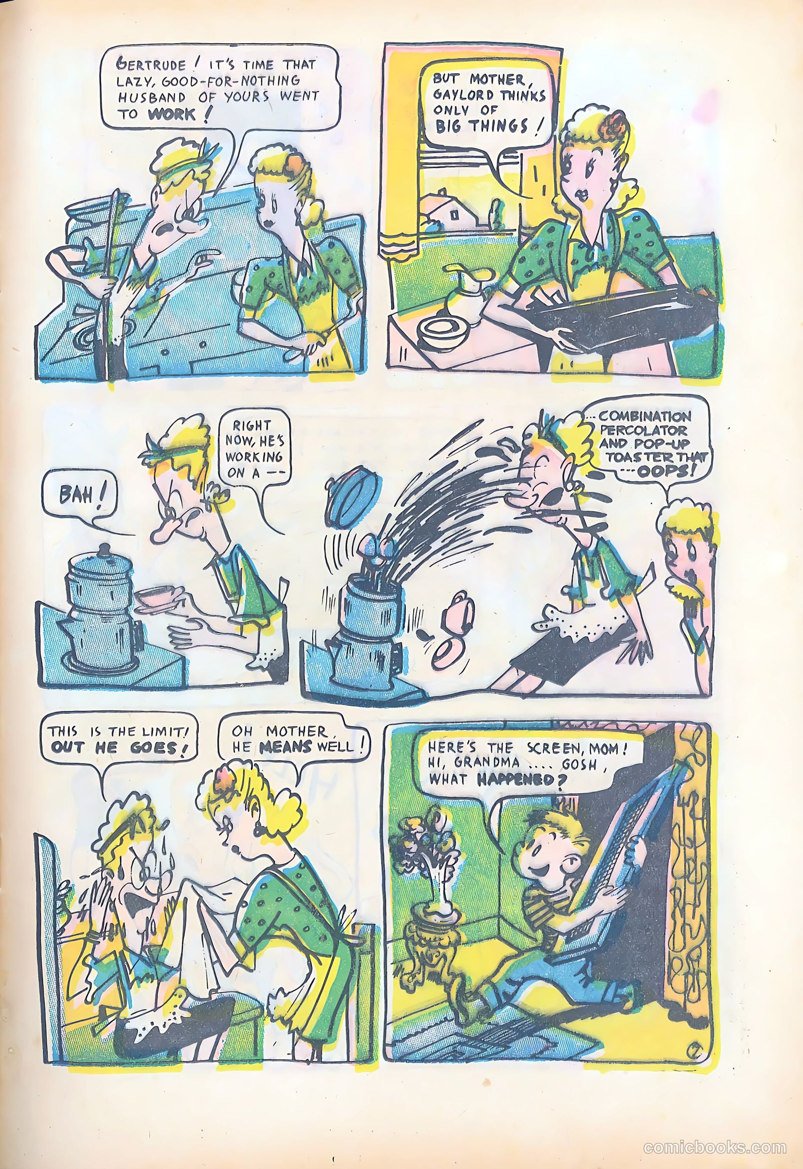 Milt Gross Funnies #1 — page 9 of 52