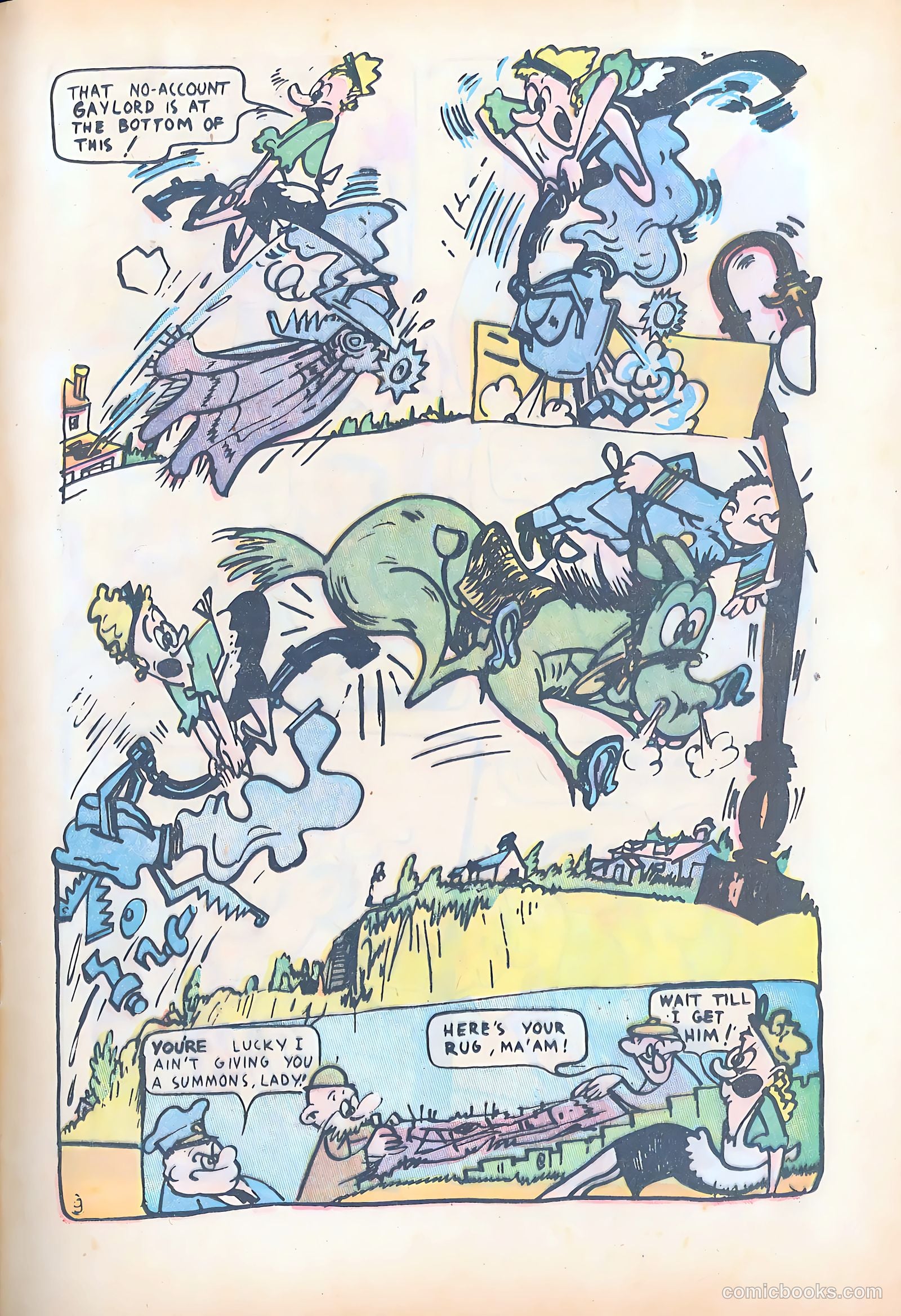 Milt Gross Funnies #1 — page 11 of 52