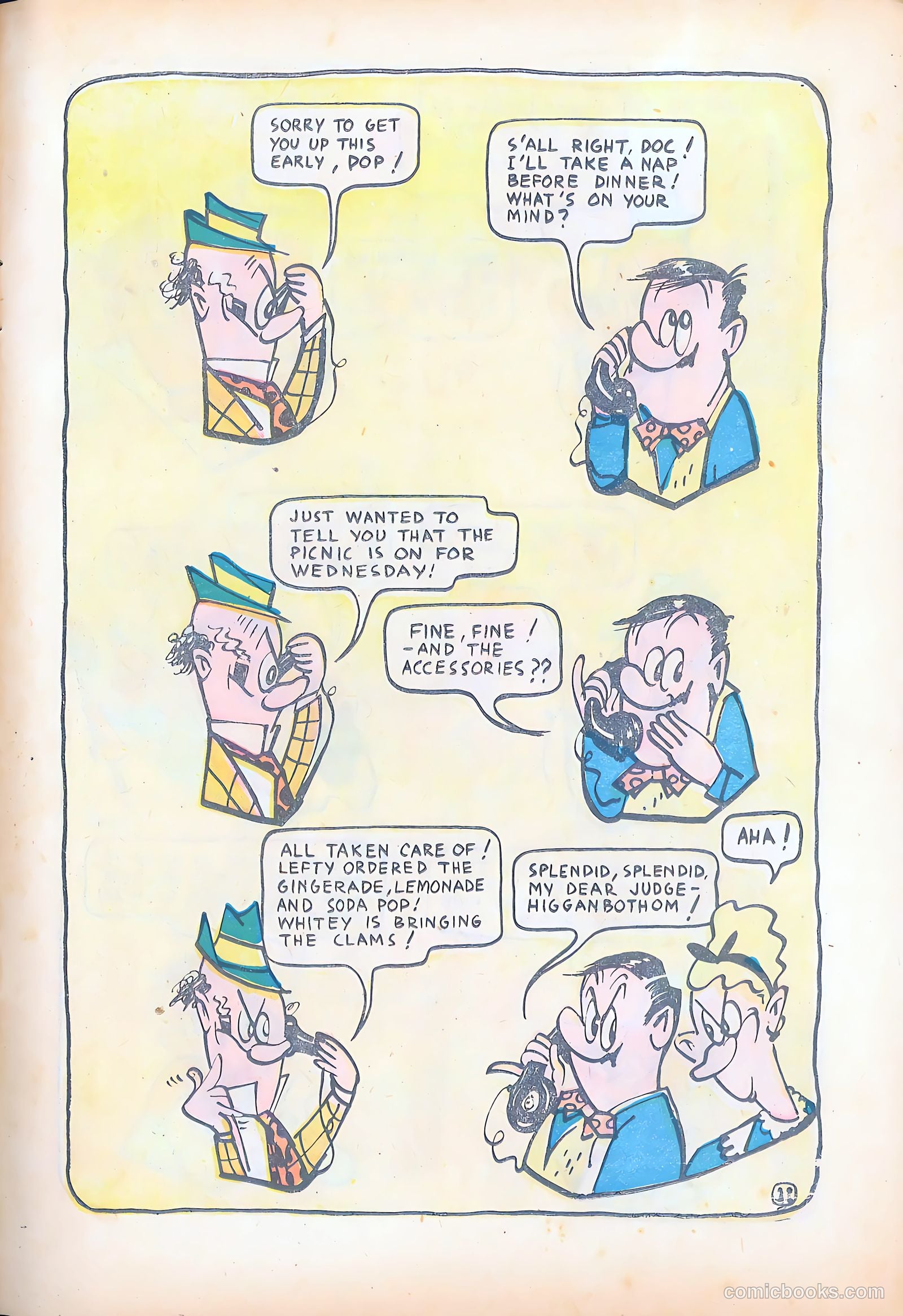 Milt Gross Funnies #1 — page 13 of 52