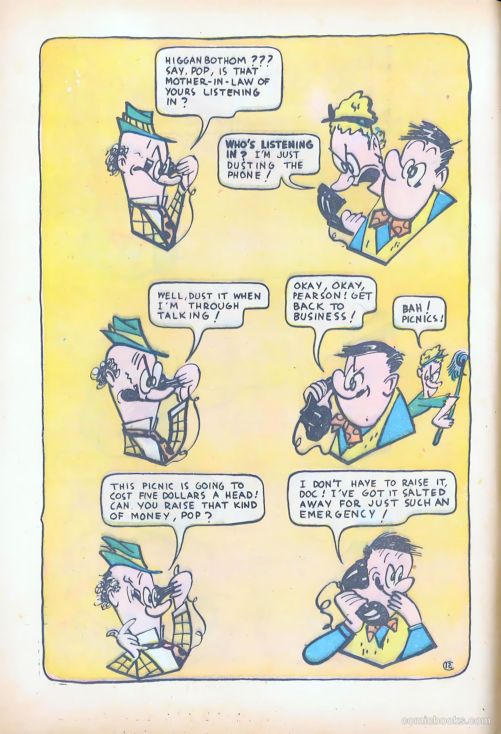 Milt Gross Funnies #1 — page 14 of 52