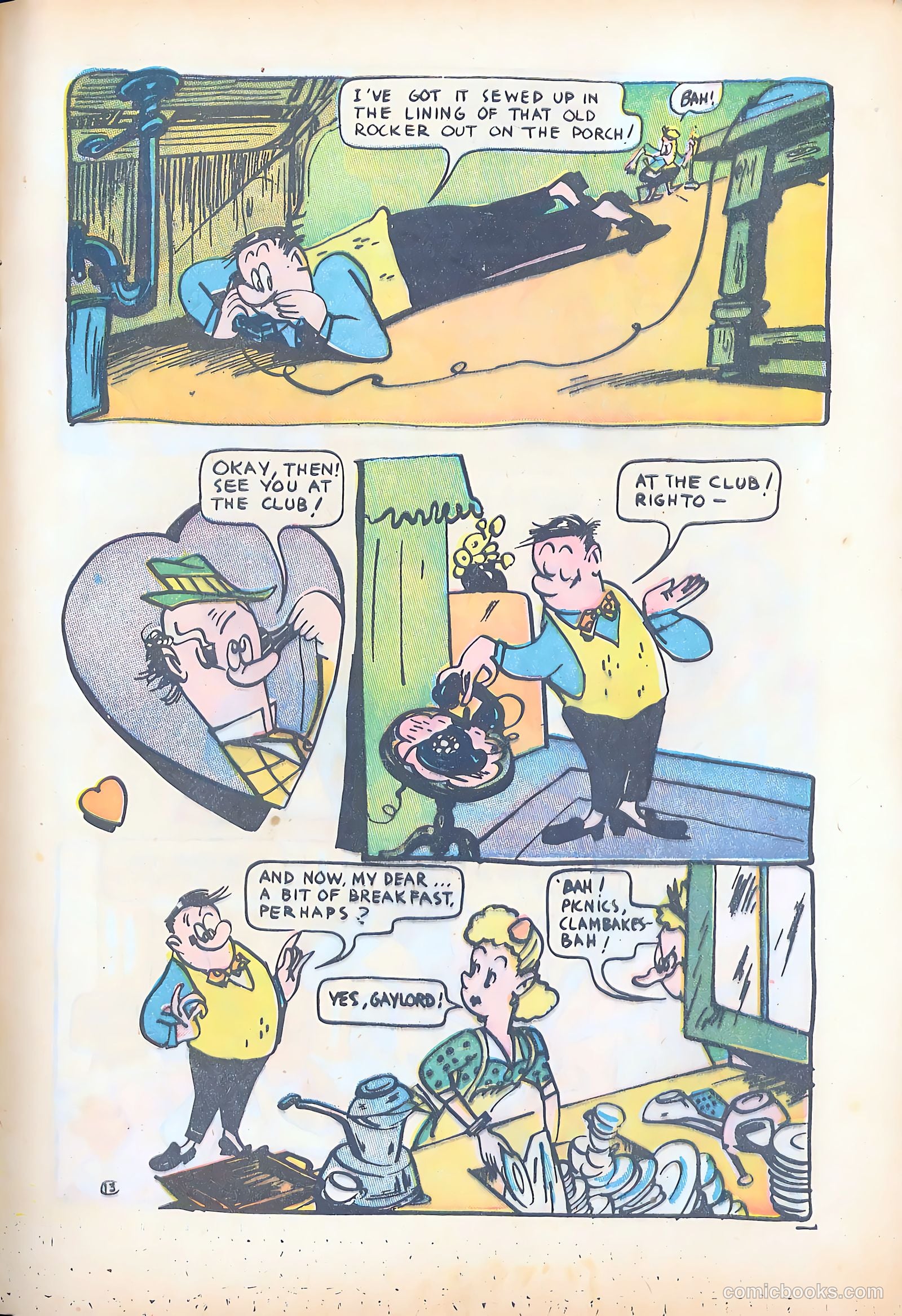 Milt Gross Funnies #1 — page 15 of 52