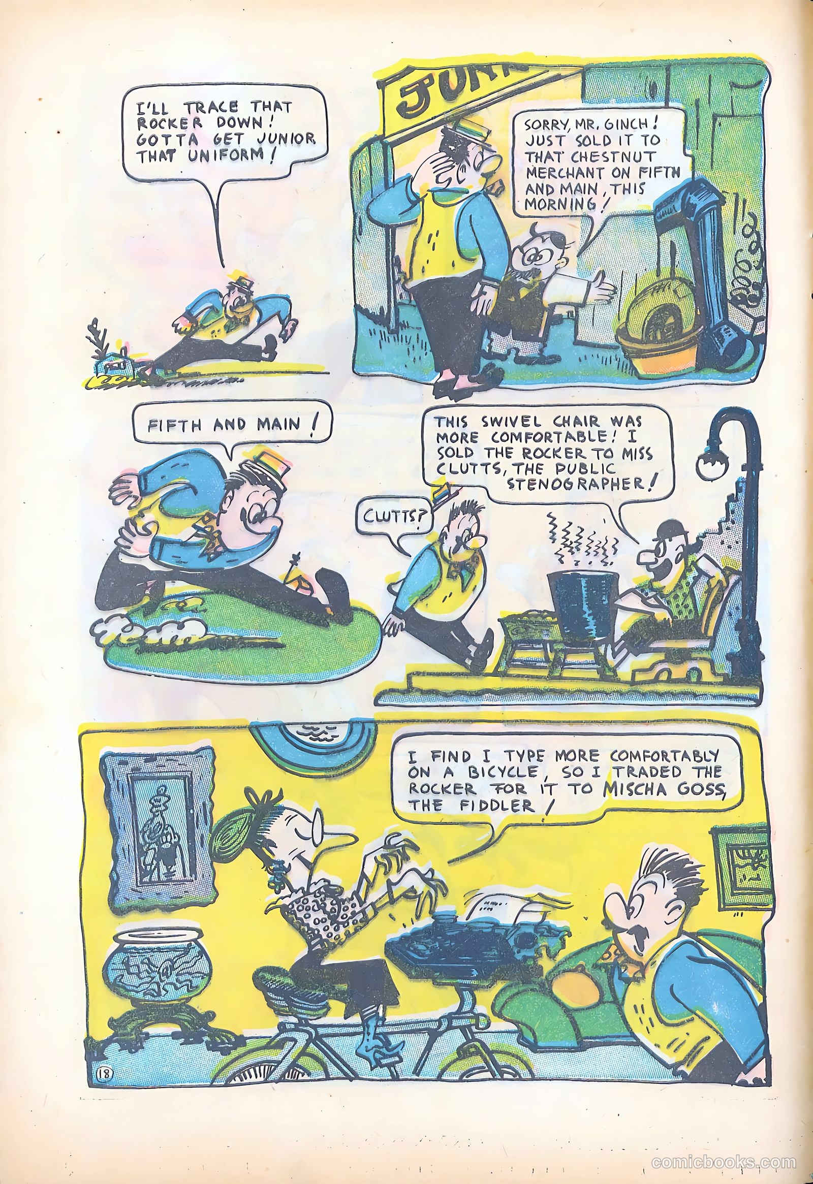 Milt Gross Funnies #1 — page 20 of 52