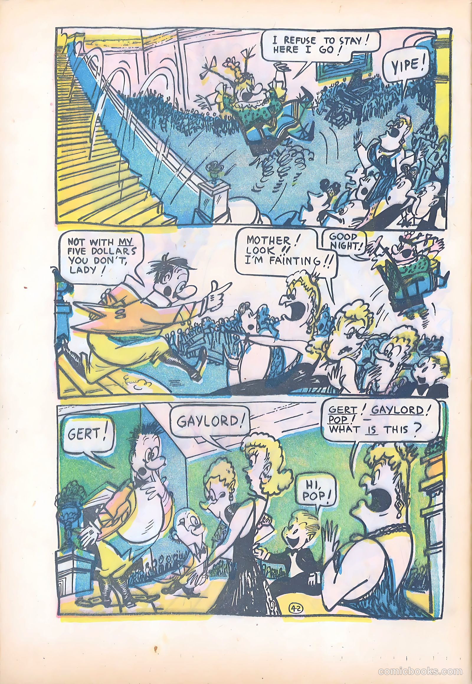 Milt Gross Funnies #1 — page 44 of 52