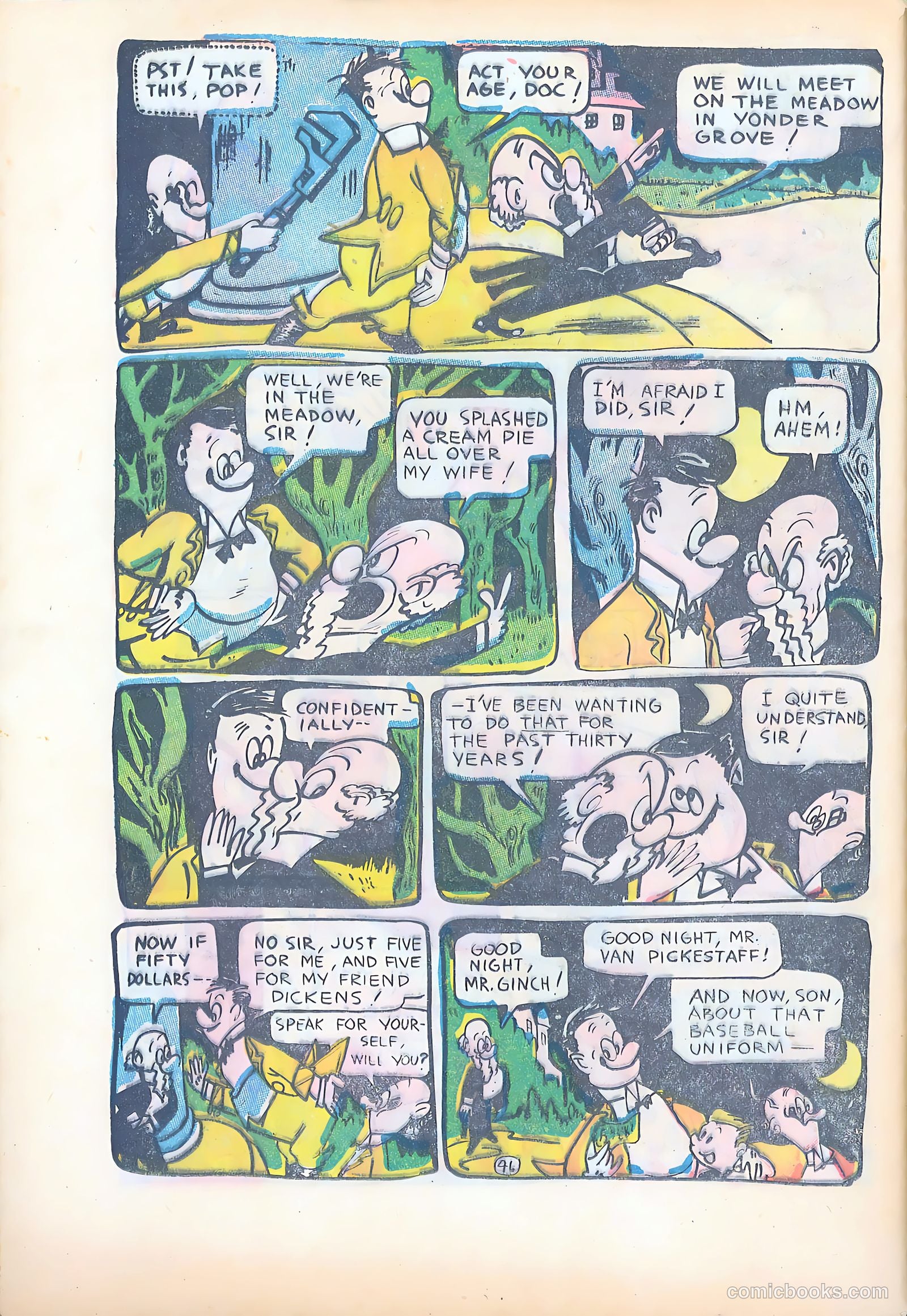 Milt Gross Funnies #1 — page 48 of 52