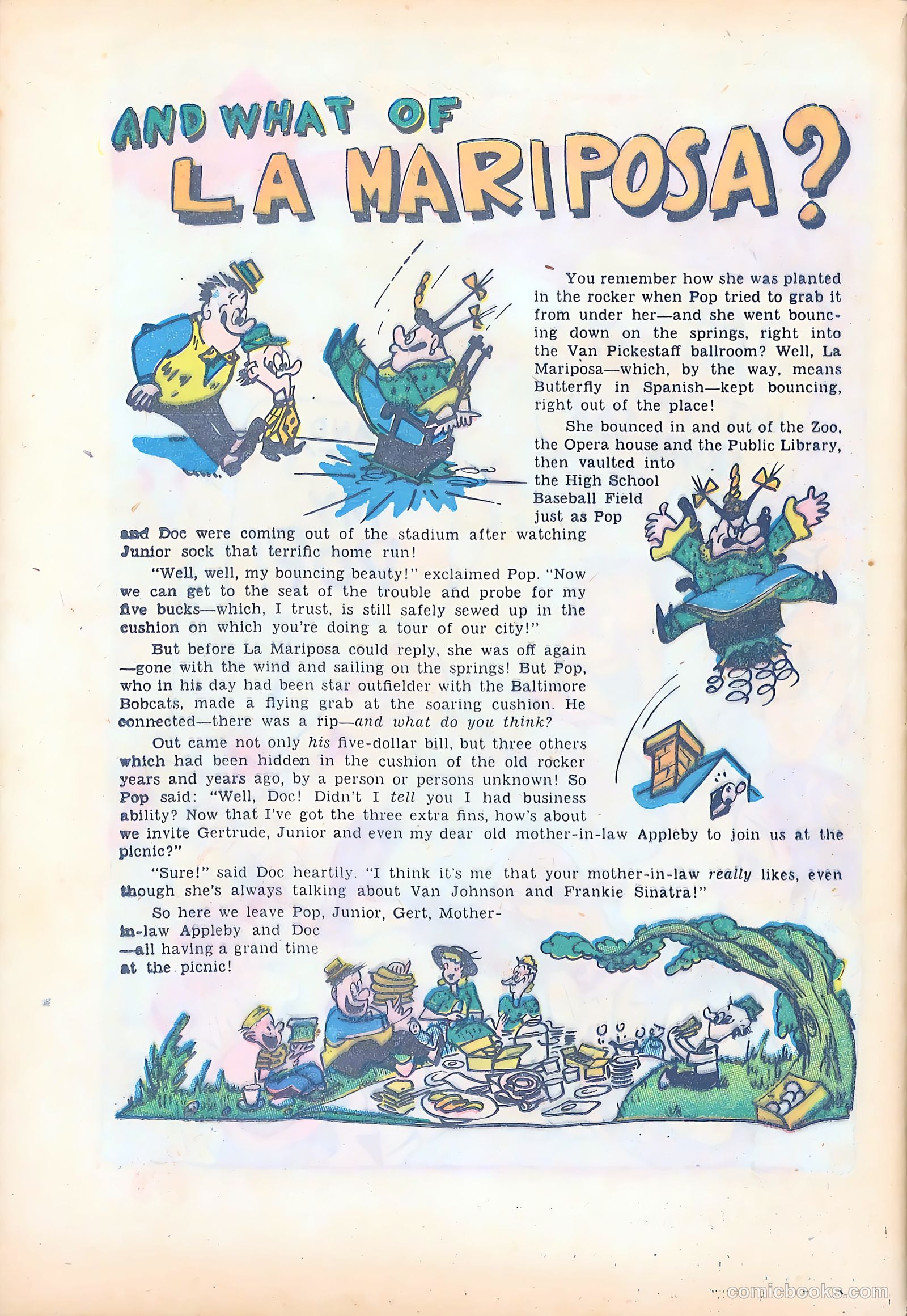 Milt Gross Funnies #1 — page 50 of 52