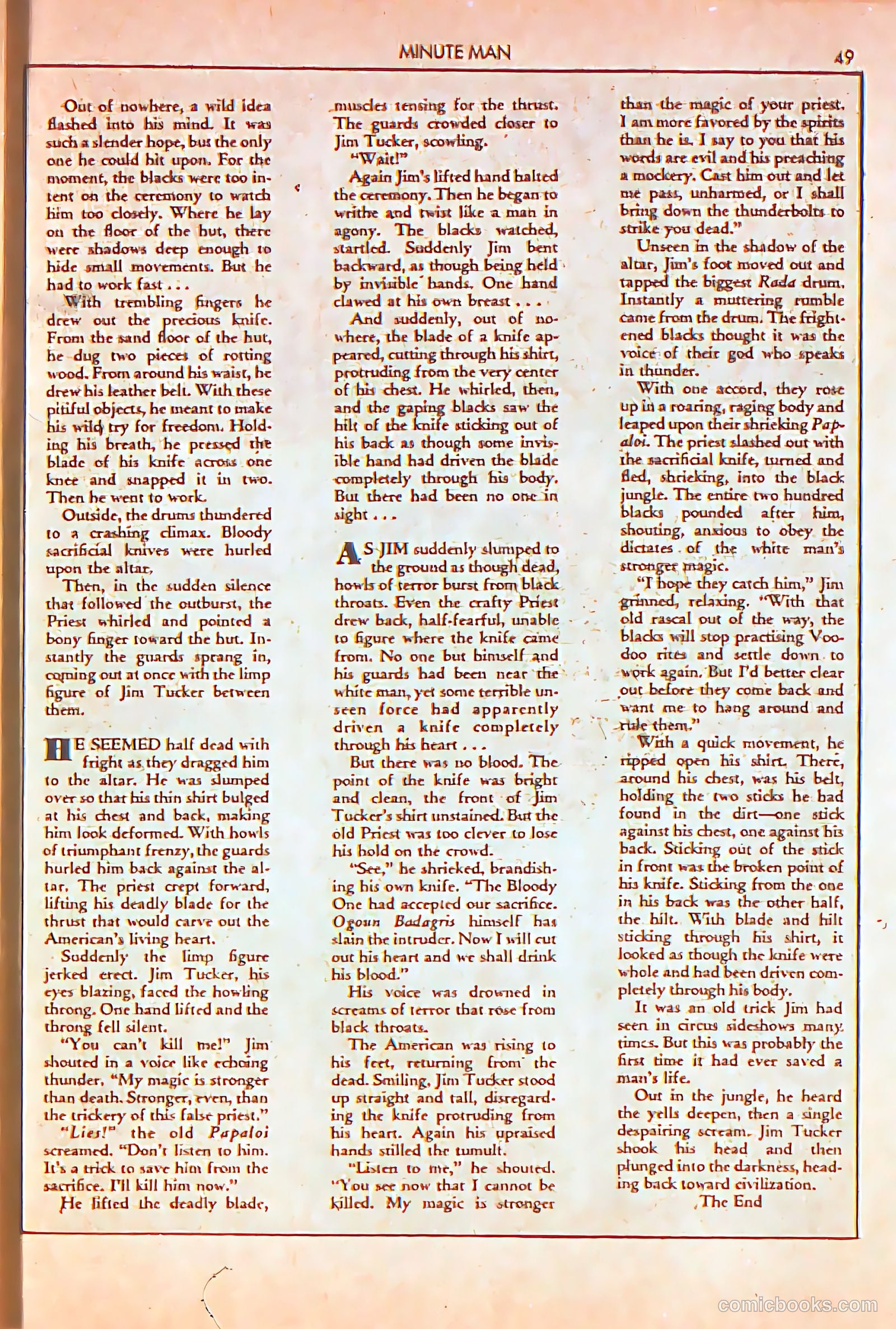 Minute Man #3 — page 50 of 67