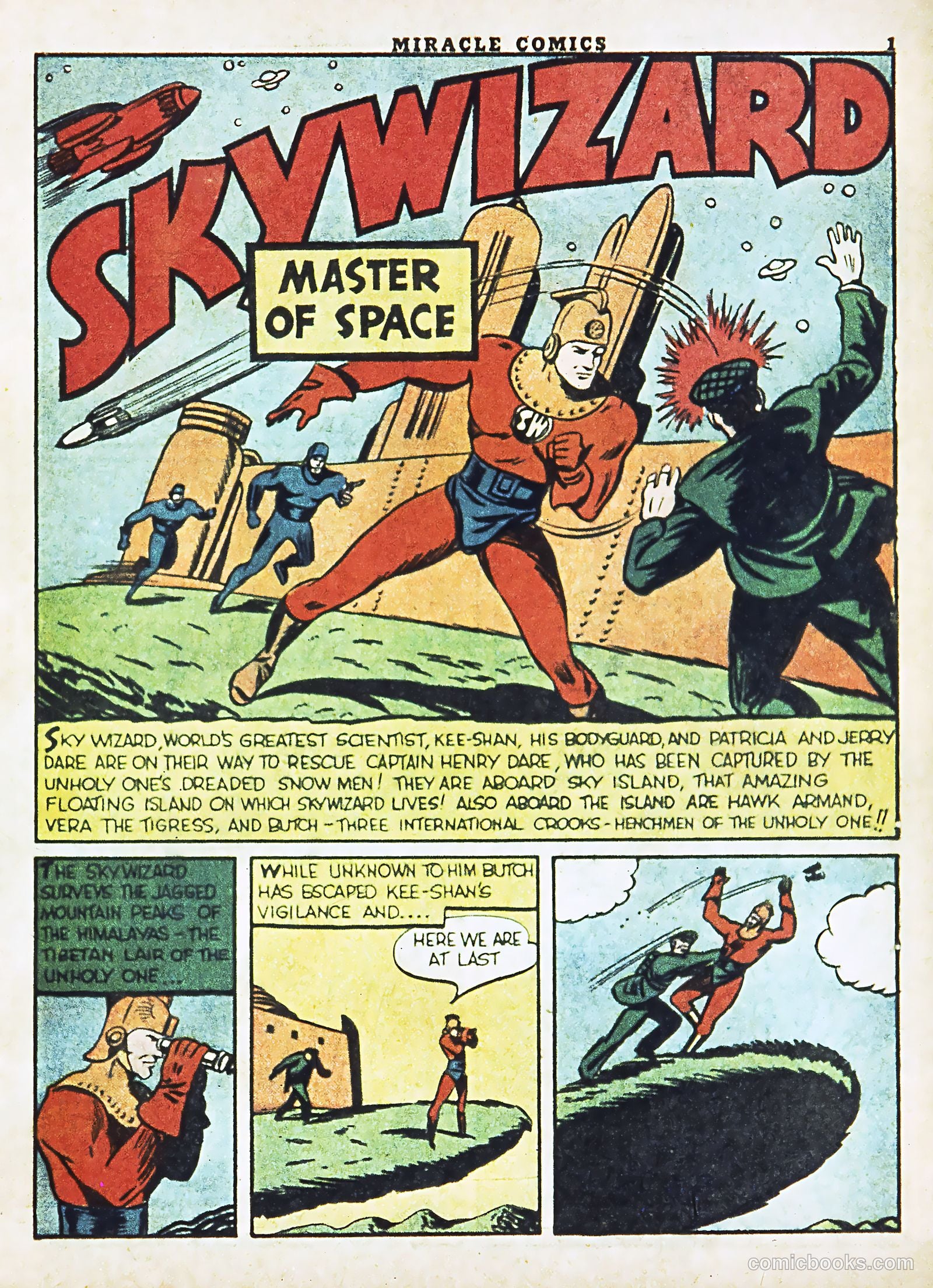Miracle Comics #3 — page 3 of 69