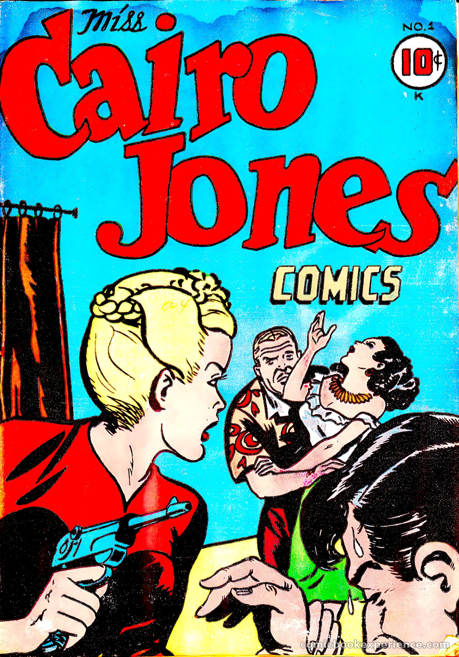 Miss Cairo Jones #1 — page 1 of 36