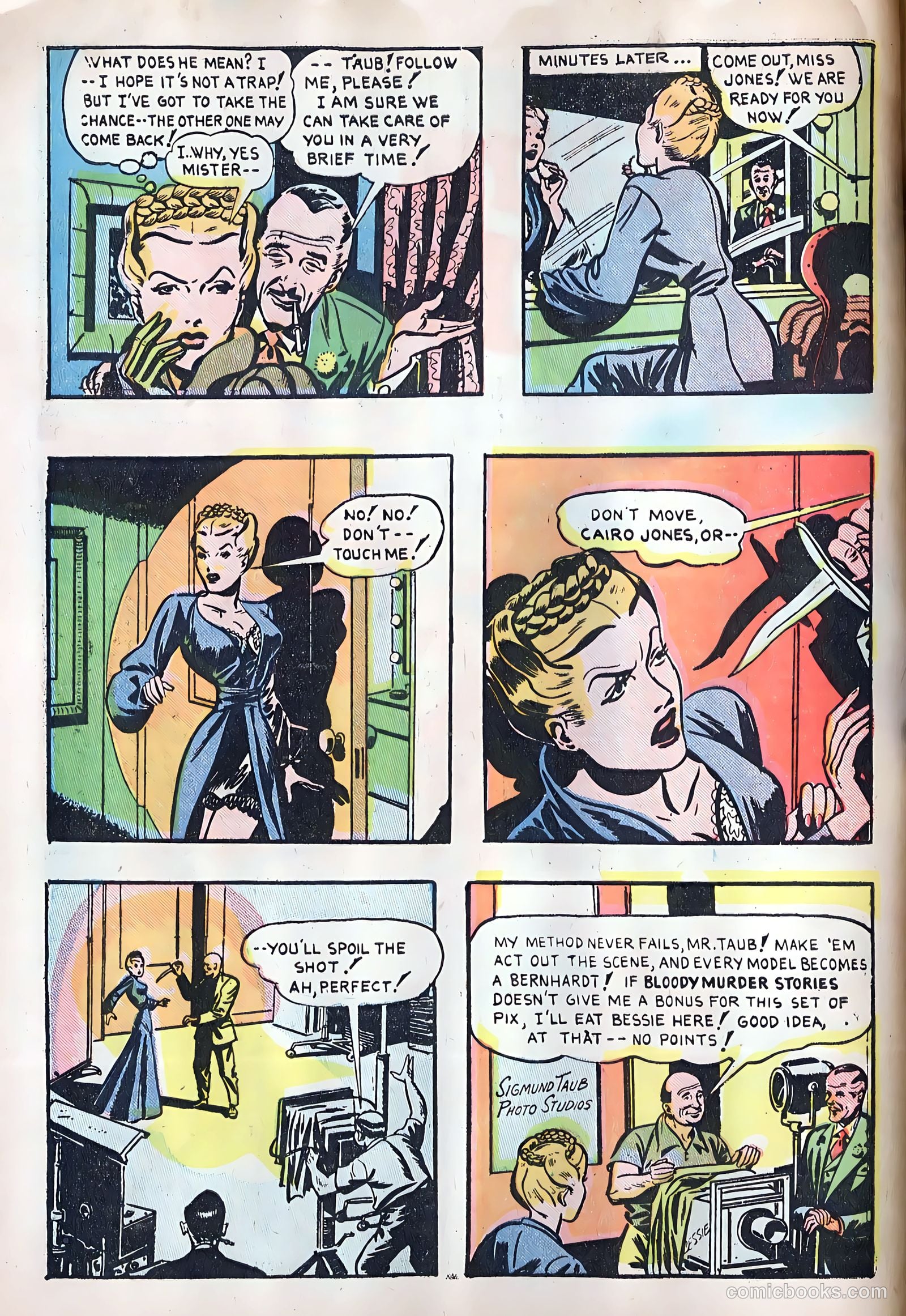 Miss Cairo Jones #1 — page 4 of 36