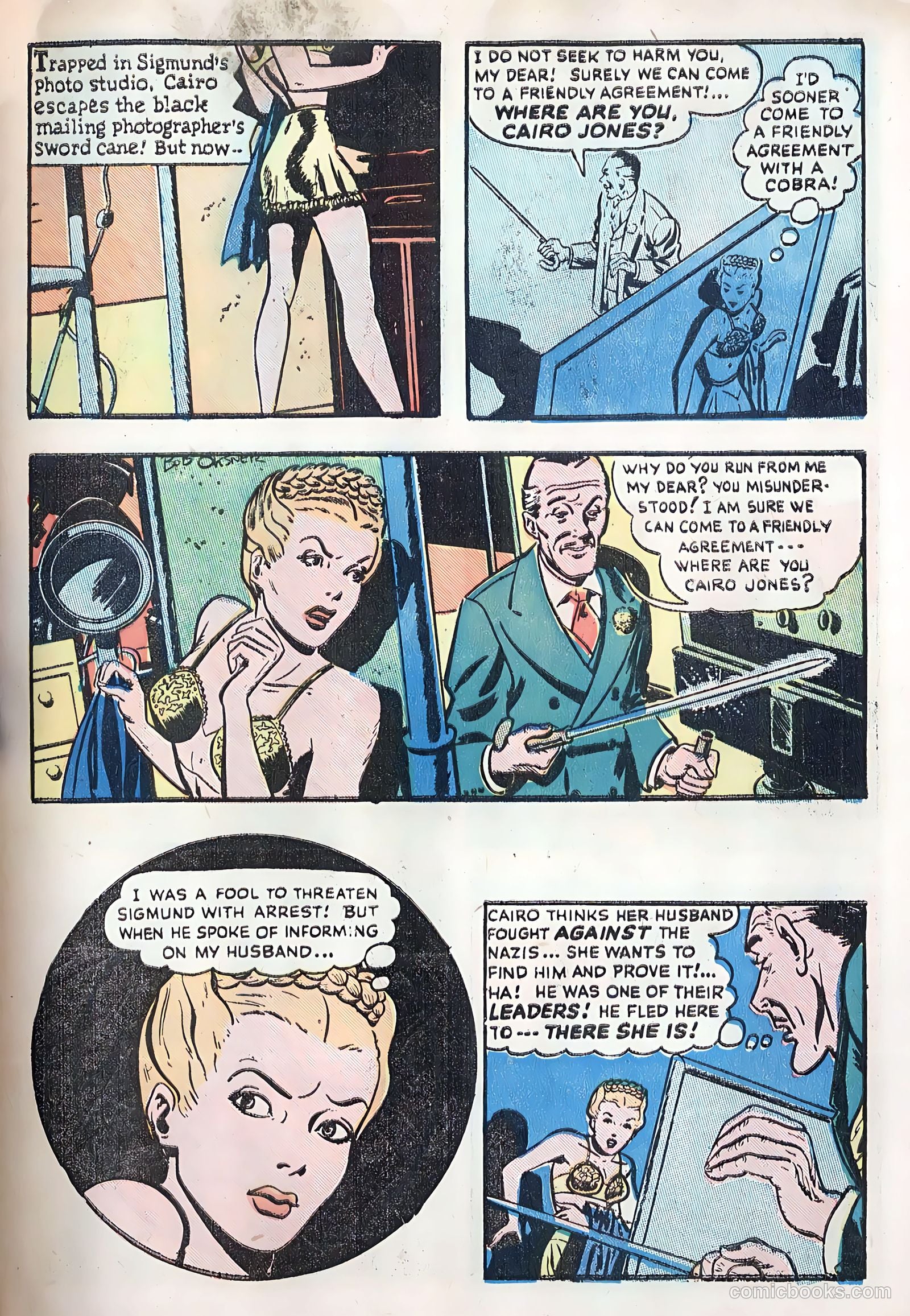 Miss Cairo Jones #1 — page 7 of 36