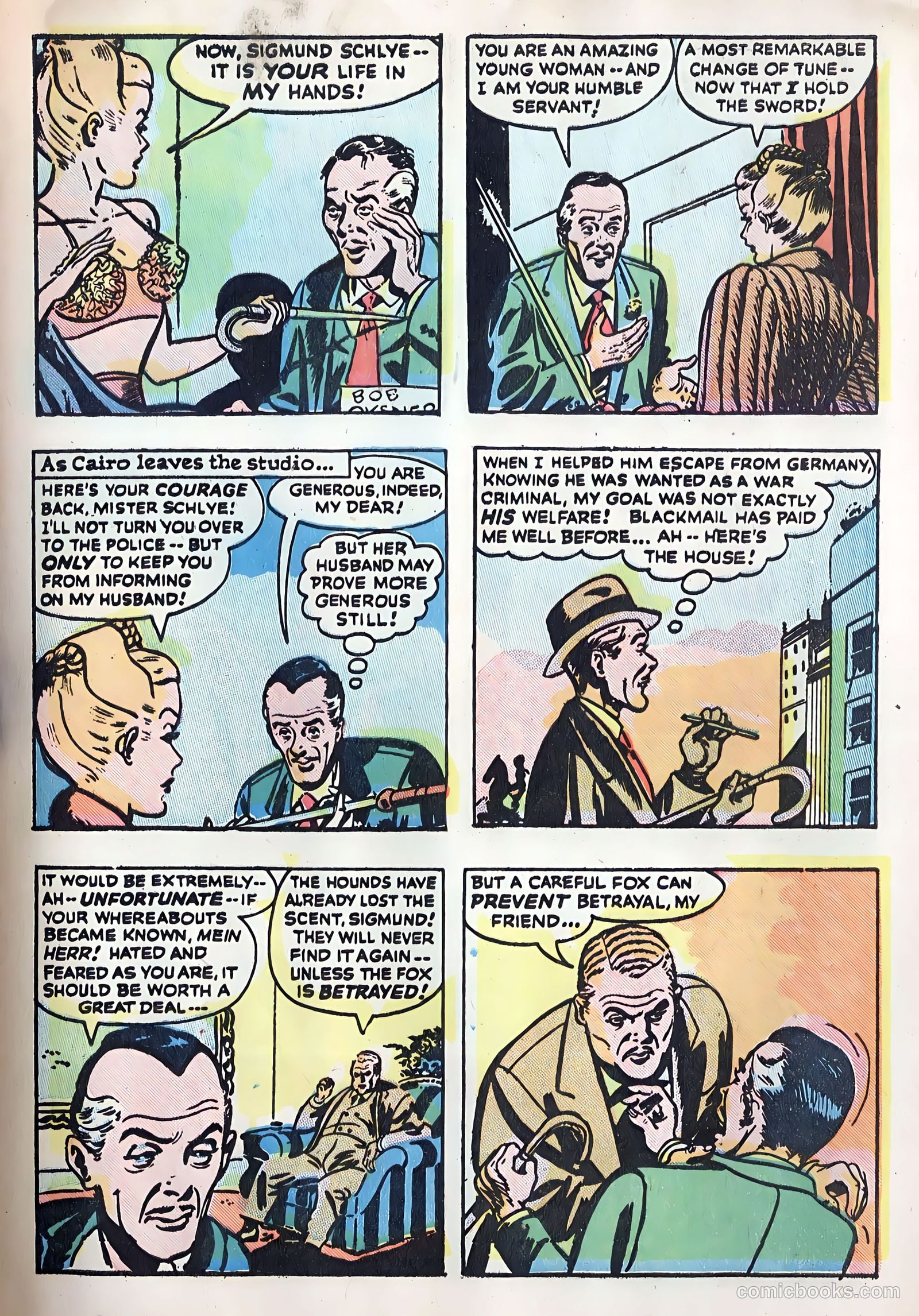 Miss Cairo Jones #1 — page 9 of 36