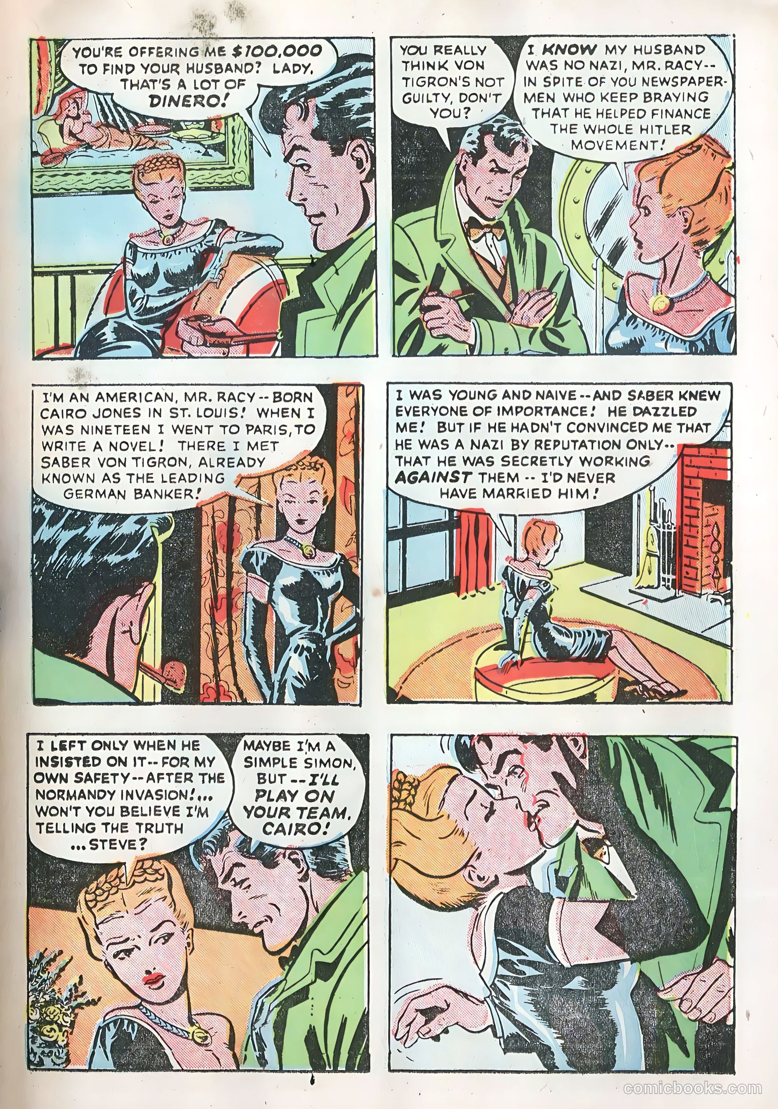 Miss Cairo Jones #1 — page 13 of 36