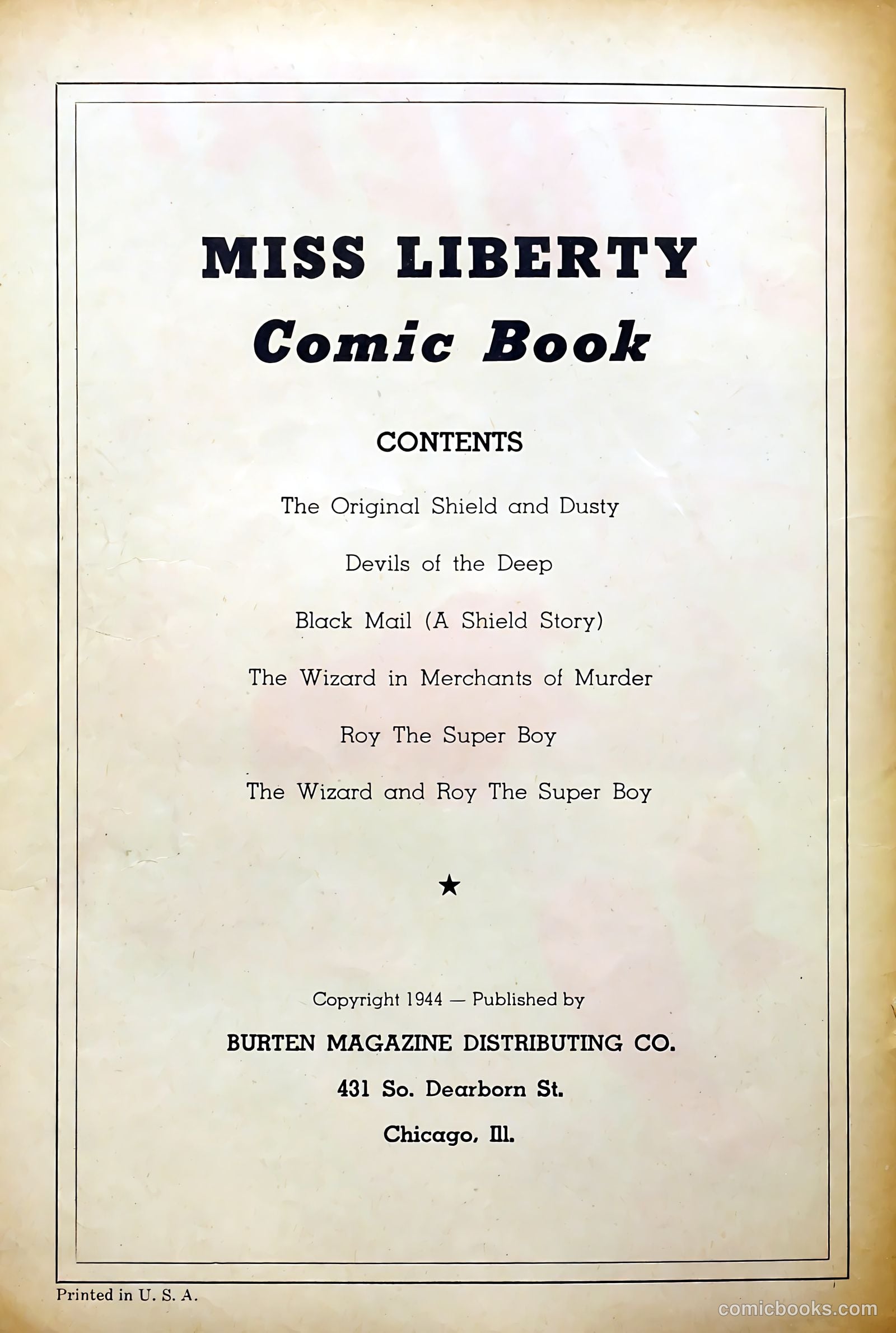 Miss Liberty #1 — page 2 of 51