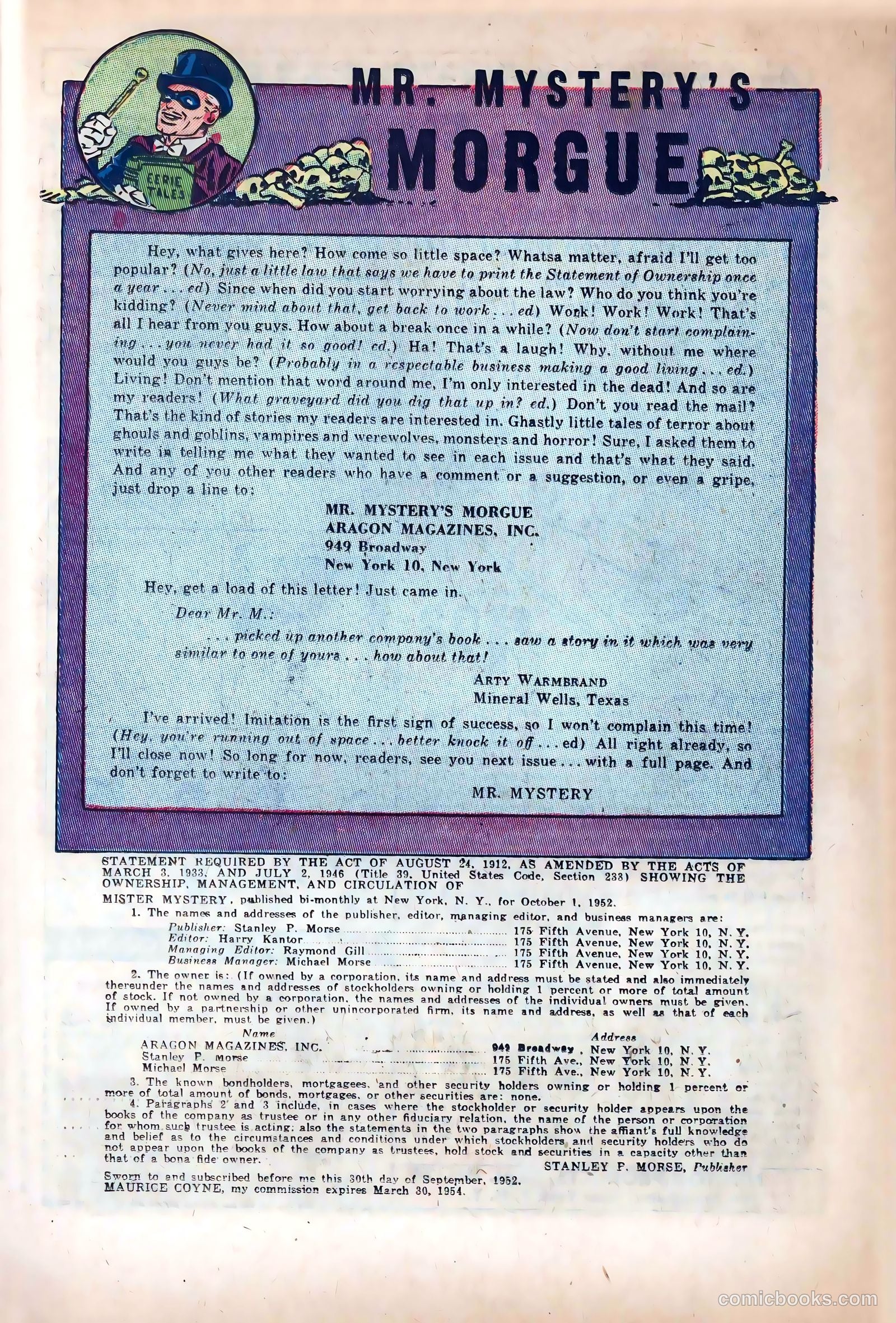 Mister Mystery #10 — page 21 of 36