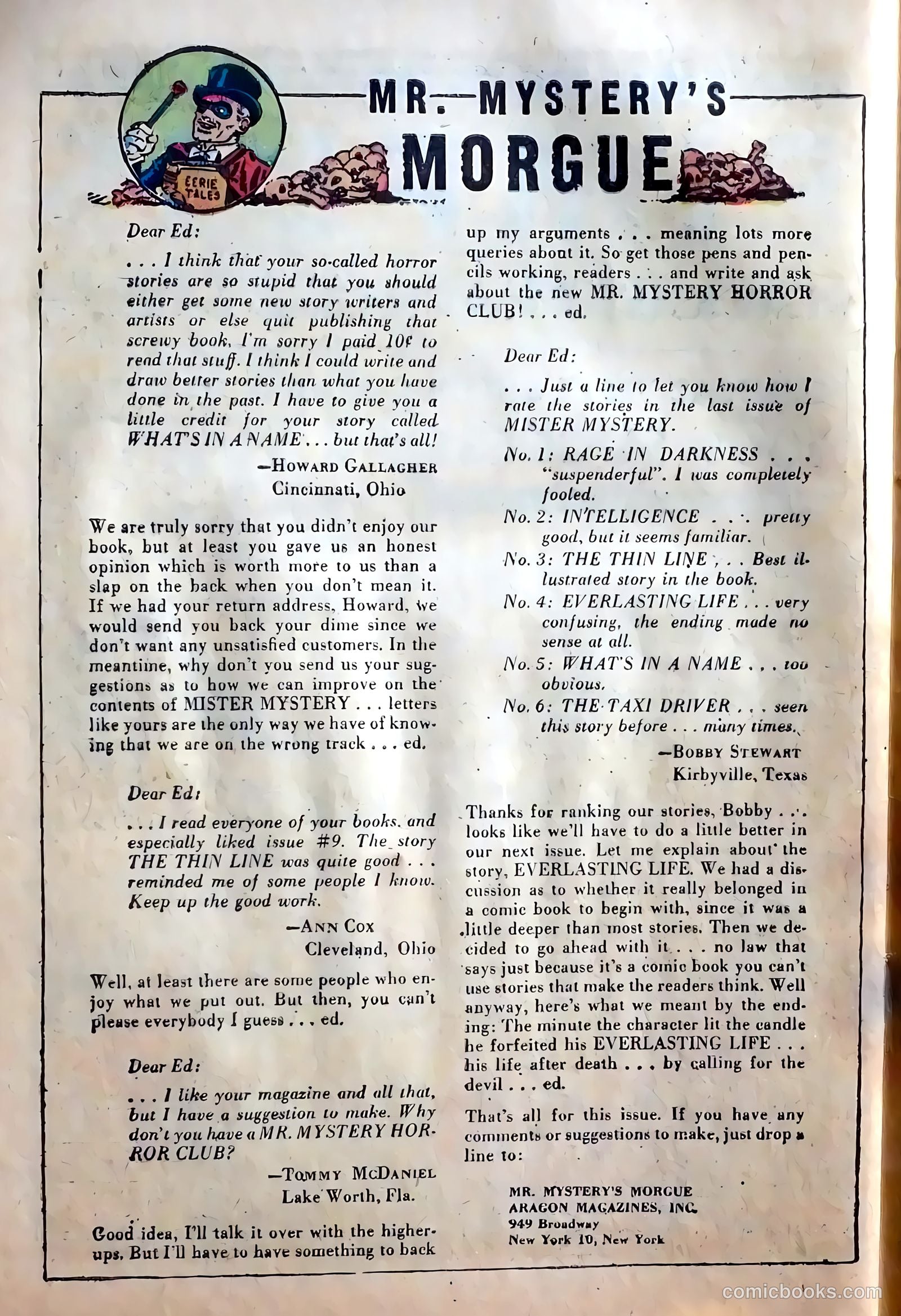 Mister Mystery #11 — page 28 of 36