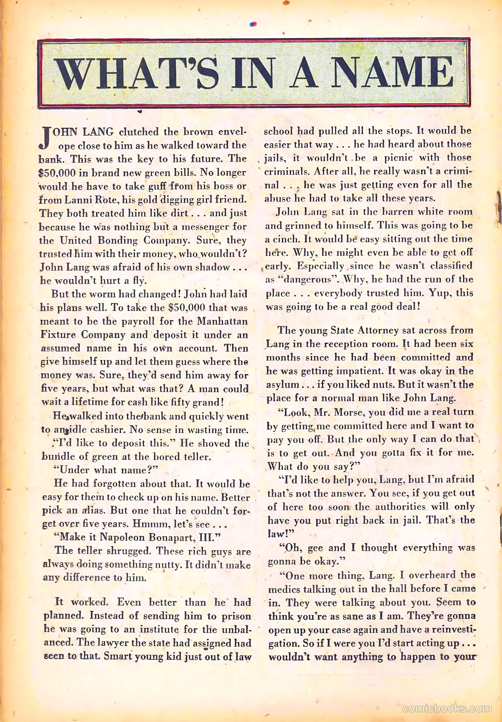 Mister Mystery #19 — page 18 of 36