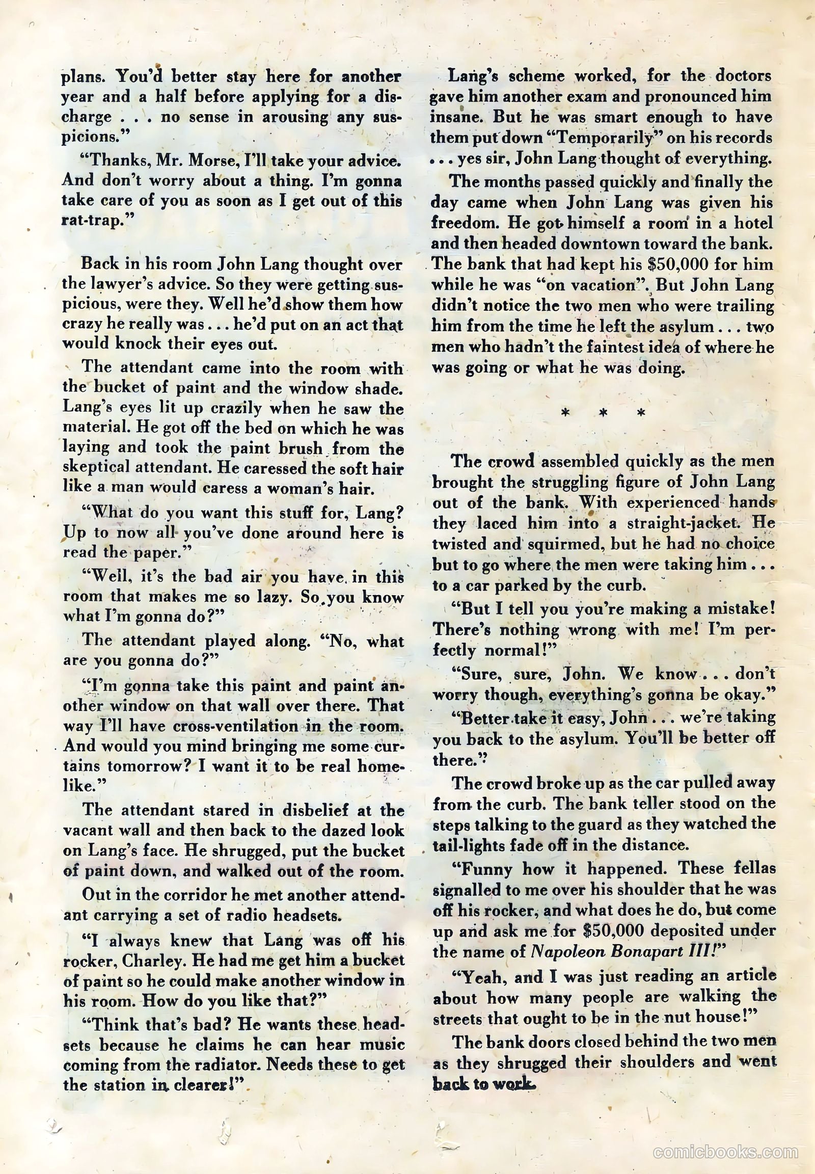 Mister Mystery #7 — page 20 of 36