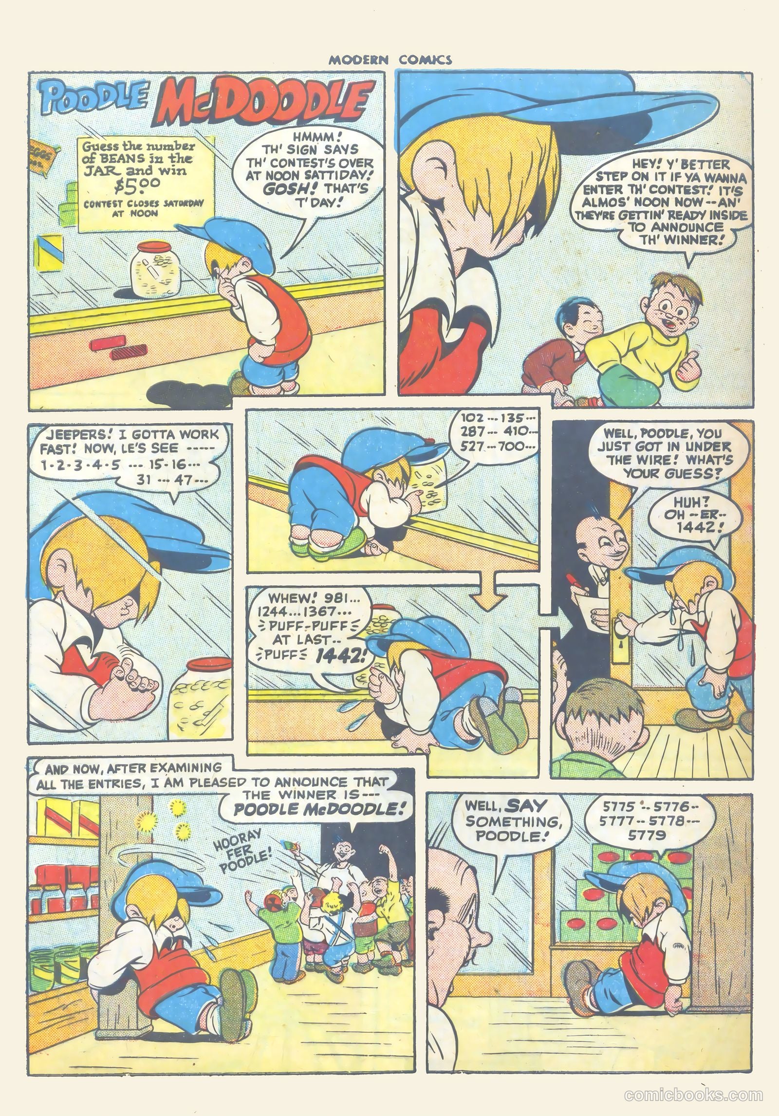Modern Comics #61 — page 58 of 60