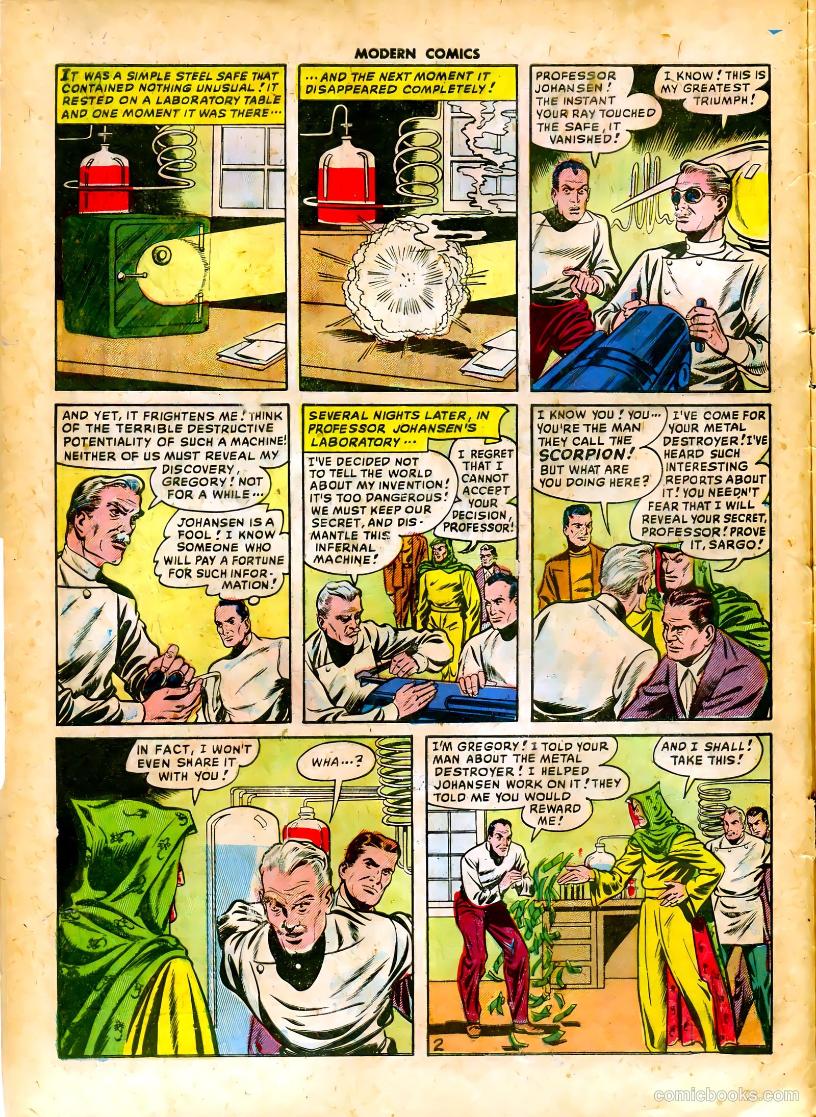 Modern Comics #91 — page 4 of 36
