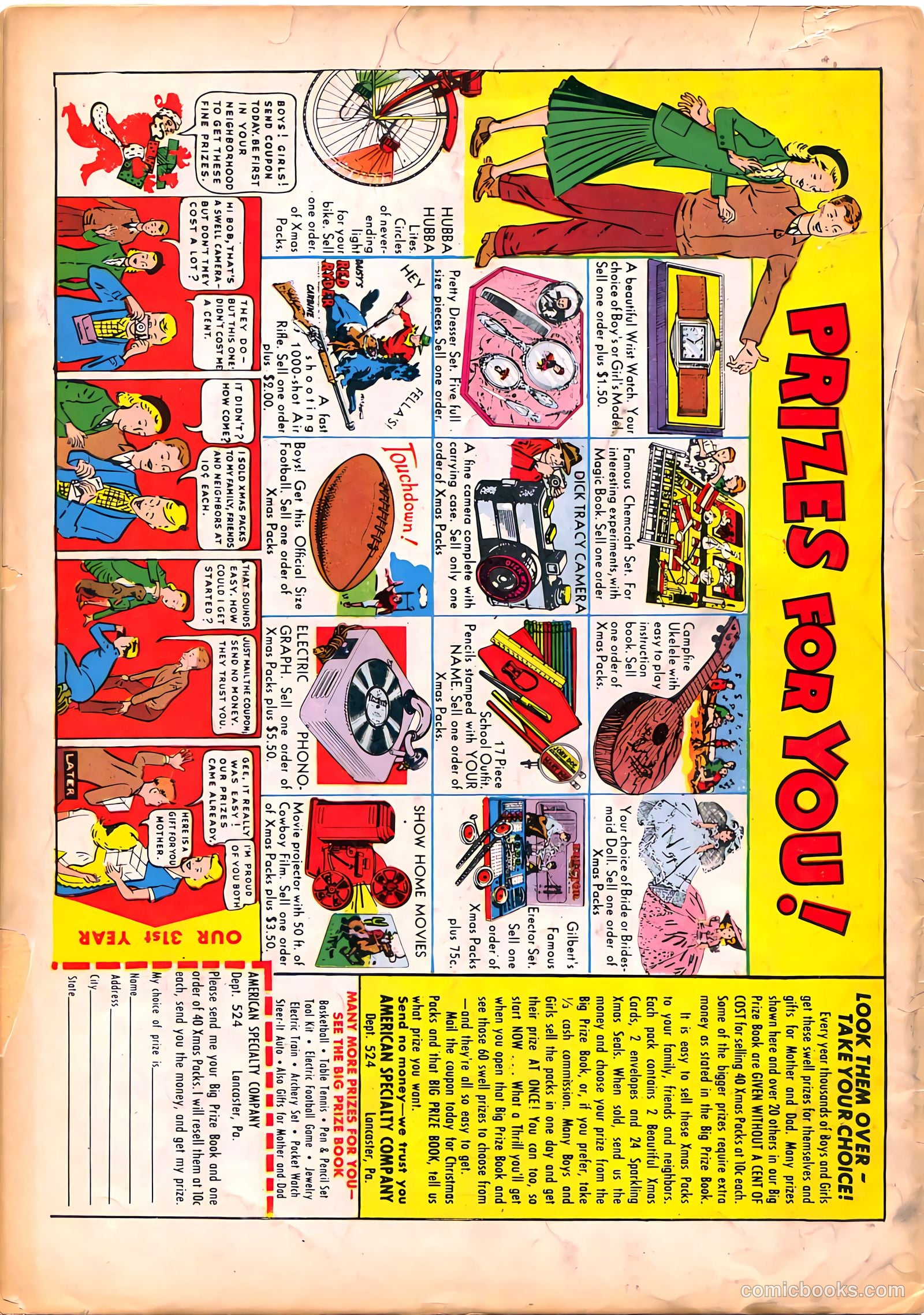 Modern Comics #91 — page 36 of 36