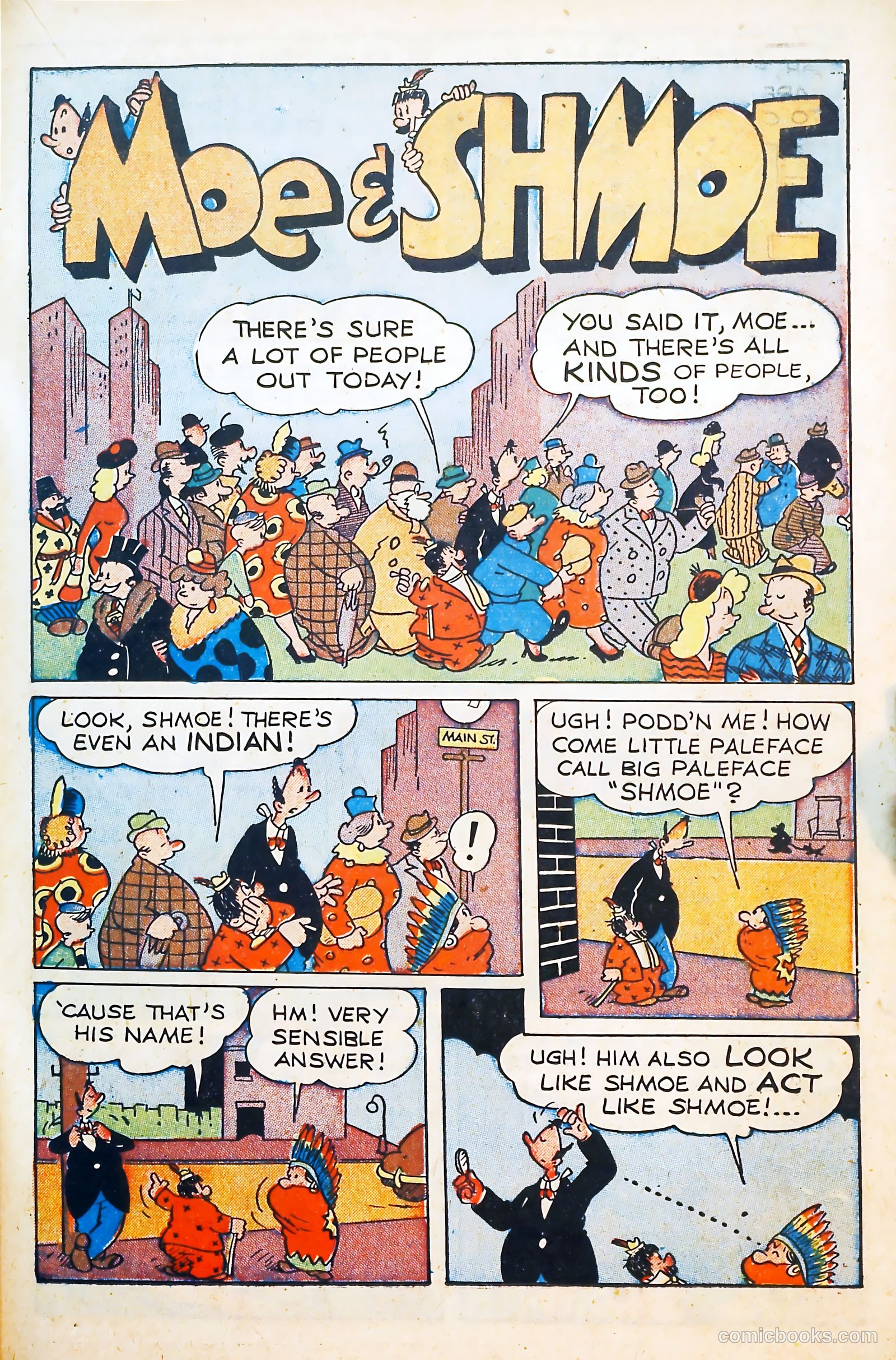 Moe & Shmoe #1 — page 15 of 36