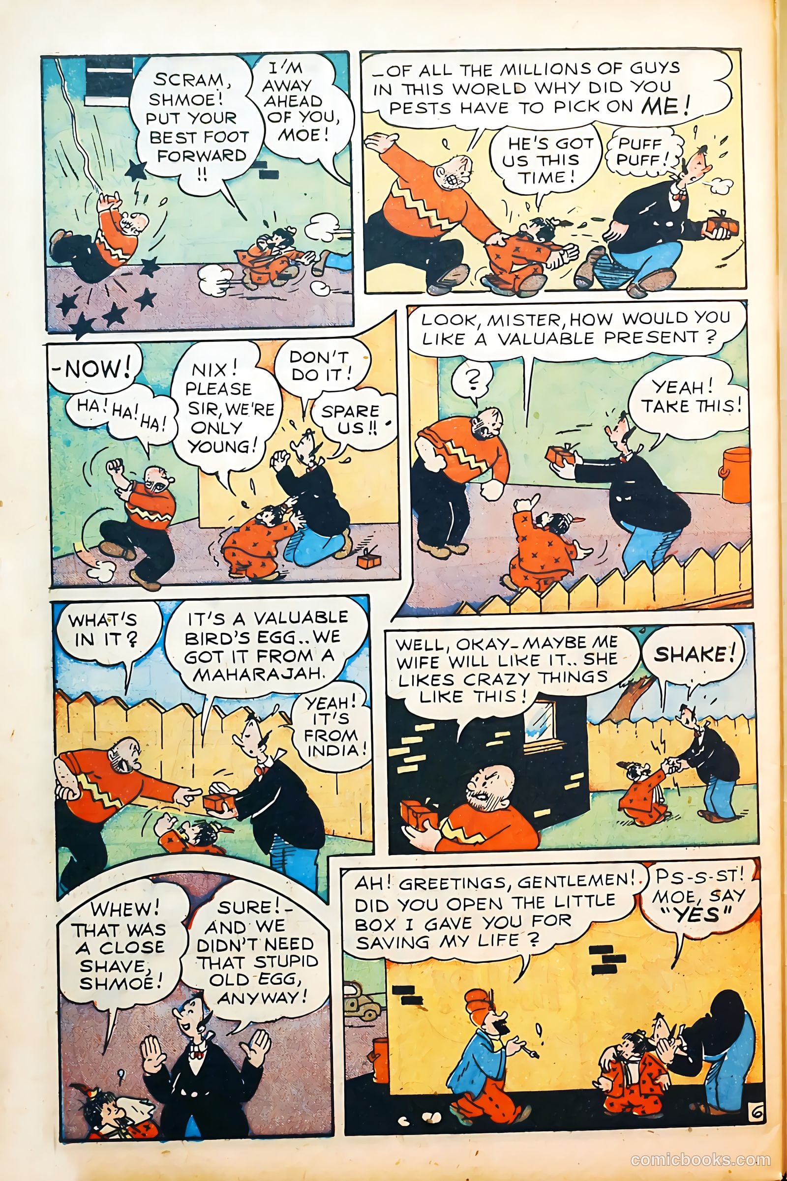 Moe & Shmoe #1 — page 32 of 36