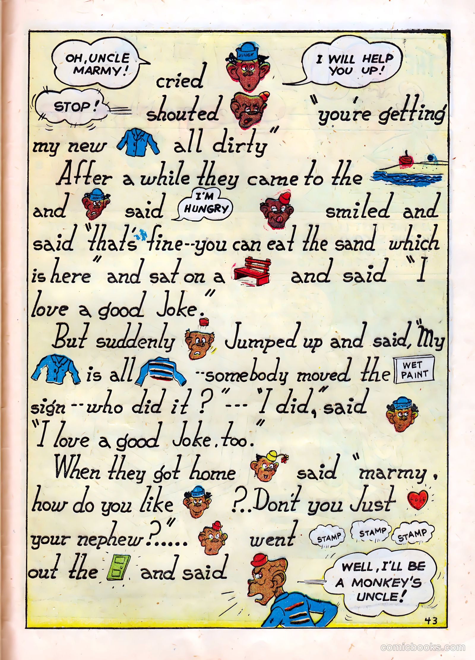 Monkeyshines Comics #1 — page 45 of 52