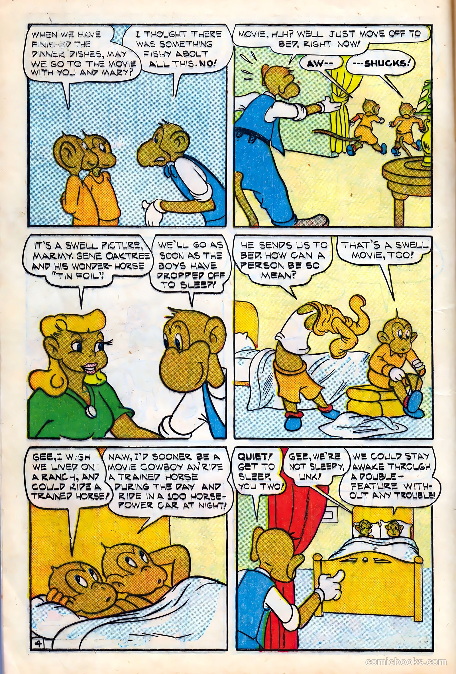 Monkeyshines Comics #10 — page 6 of 52